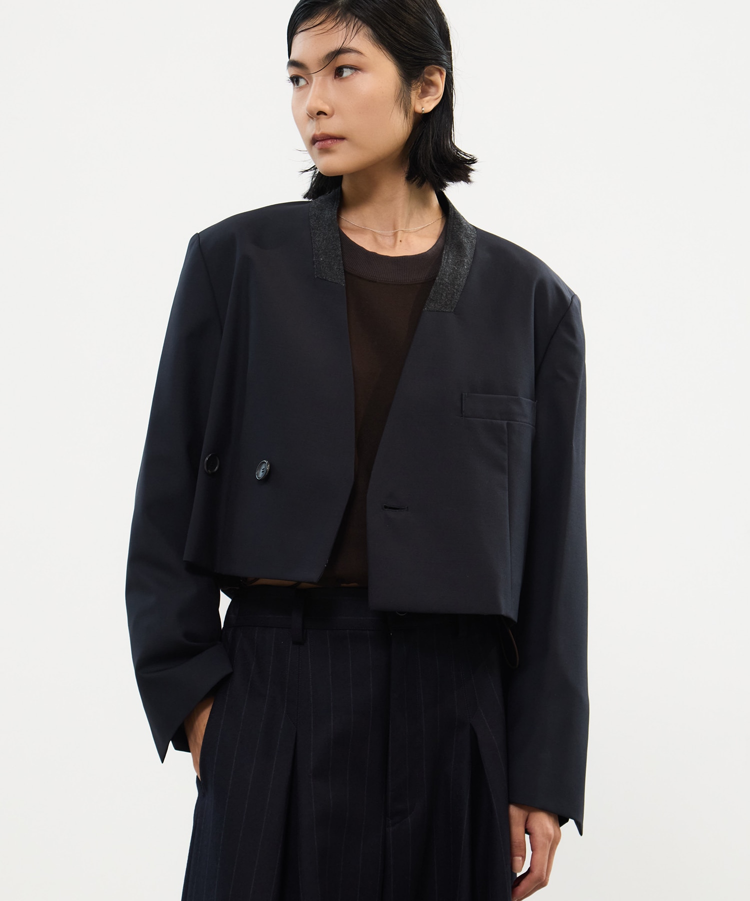 Mohair Wool Blazer STUDIOUS