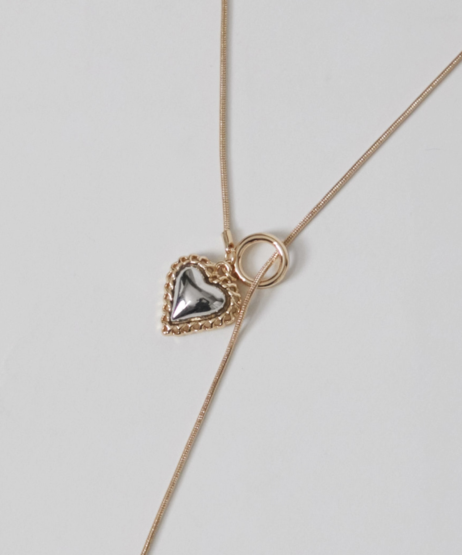 Heart Snake Chain Necklace LOHME