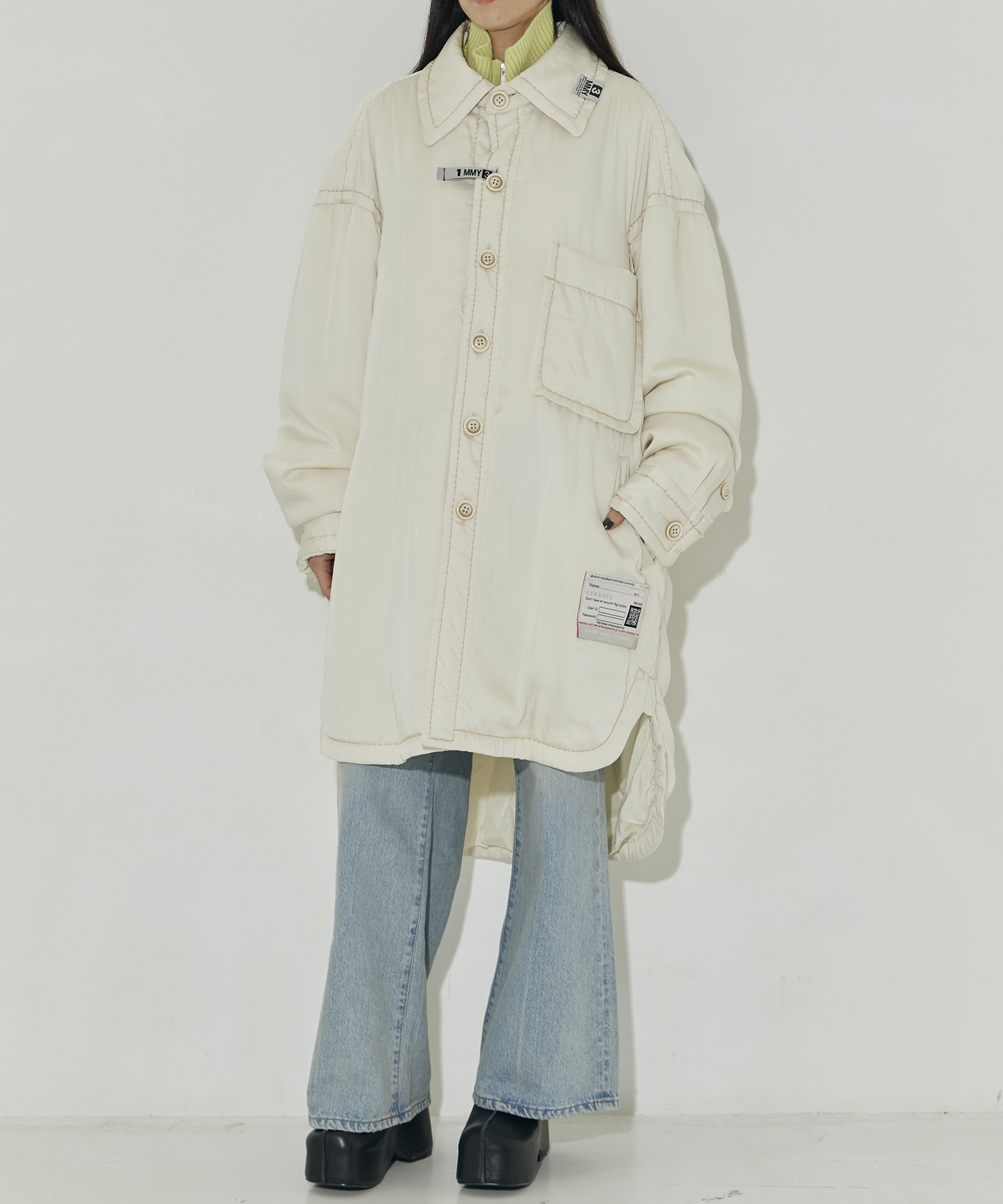 PUFFER HUGE SHIRTS Maison MIHARA YASUHIRO