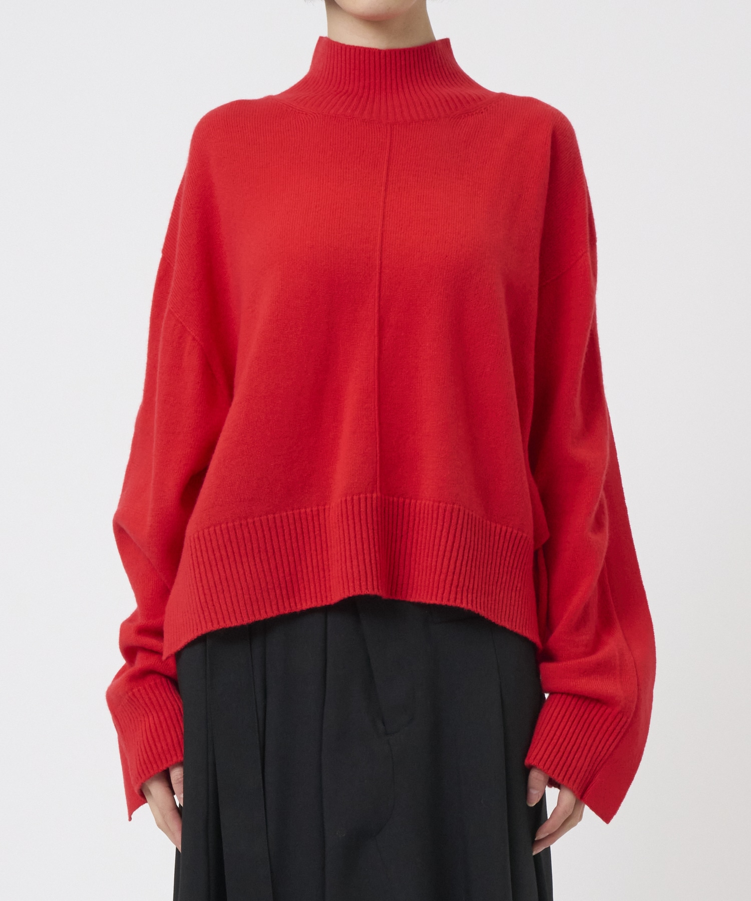 Merino Wool Turtle Neck Knit STUDIOUS