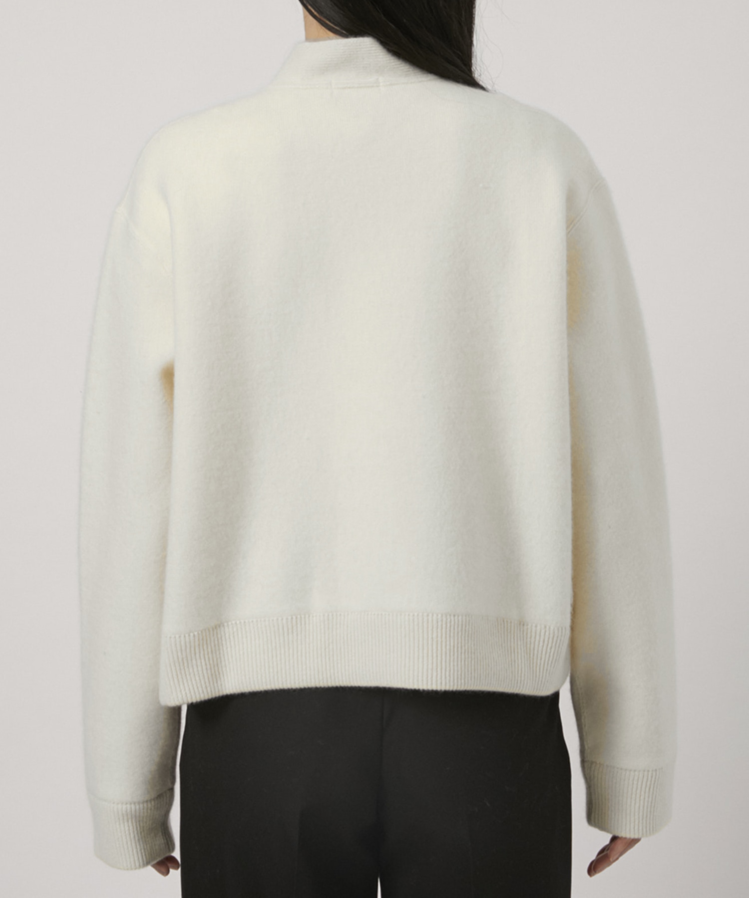 RERACS SNAP BUTTON KNIT CARDIGAN THE RERACS