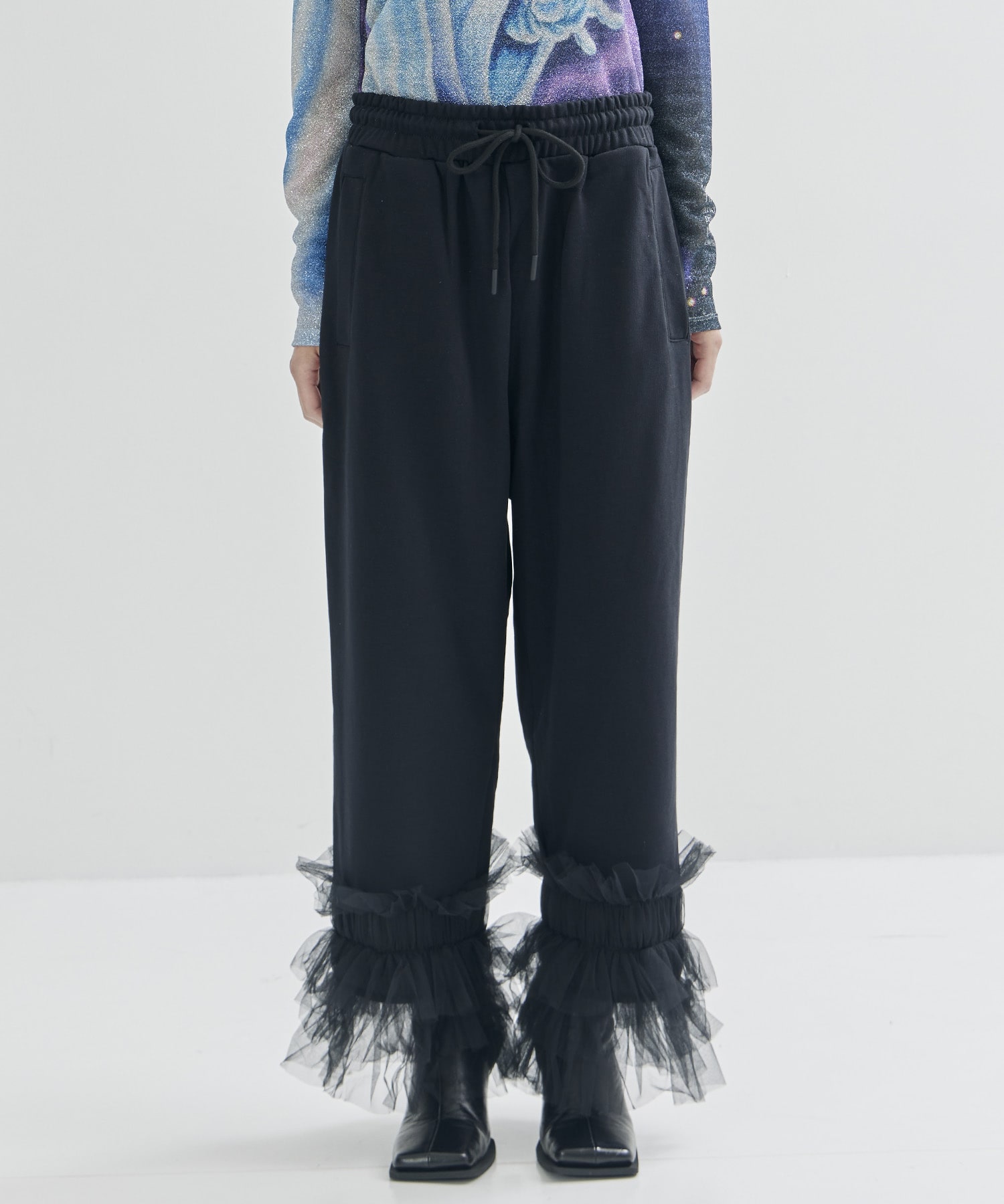 Tulle Sweat Pants VIVIANO