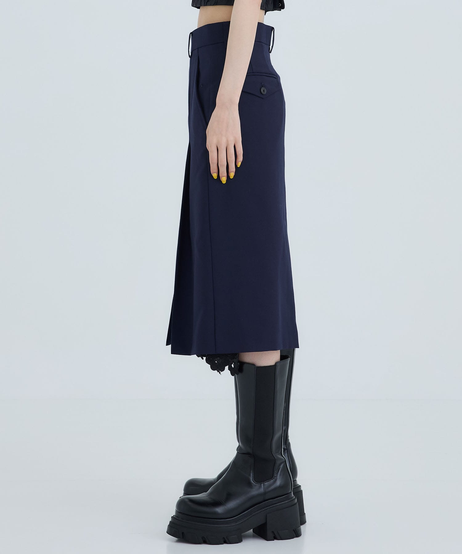 OX lace skirt(36 NAVY): TOGA PULLA: WOMENS｜ STUDIOUS ONLINE公式通販サイト