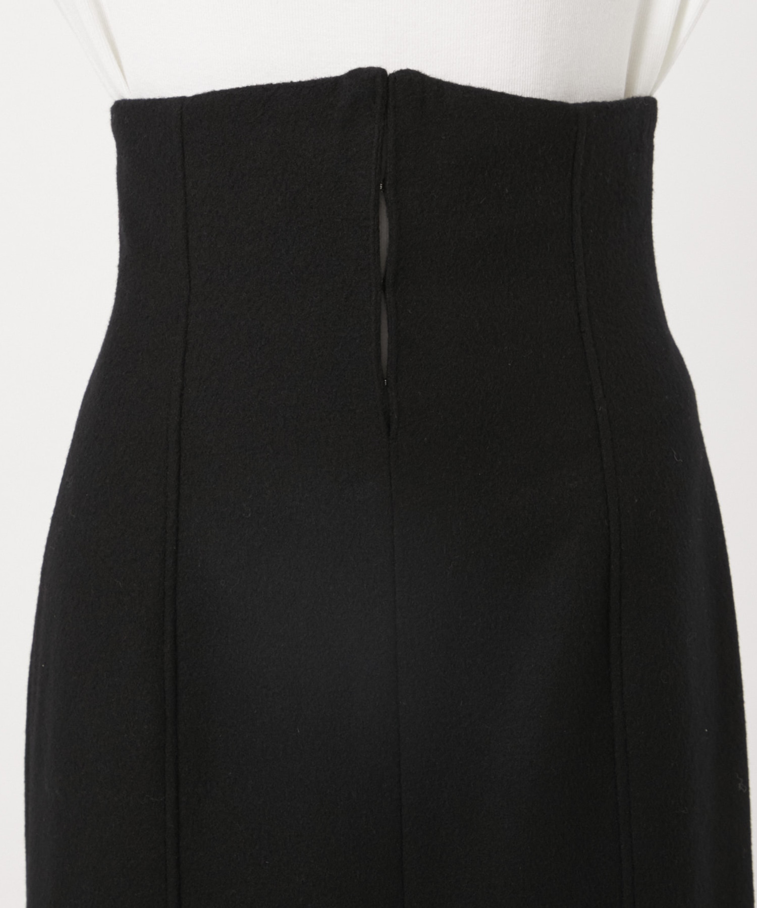 WOOL CASHMERE HIGH WAIST SKIRT KAYLE