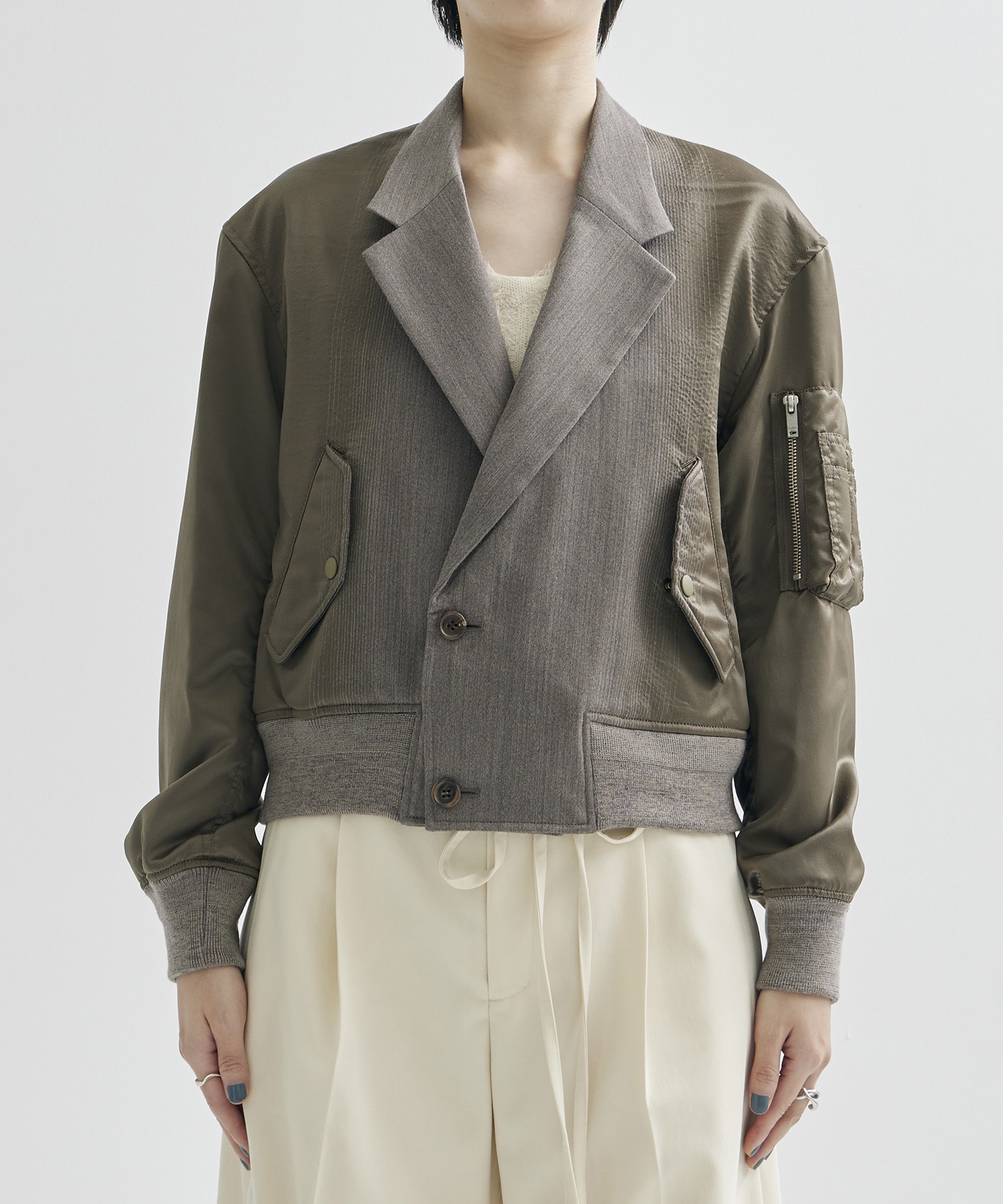 TAILORED MA-1 JACKET TAAKK