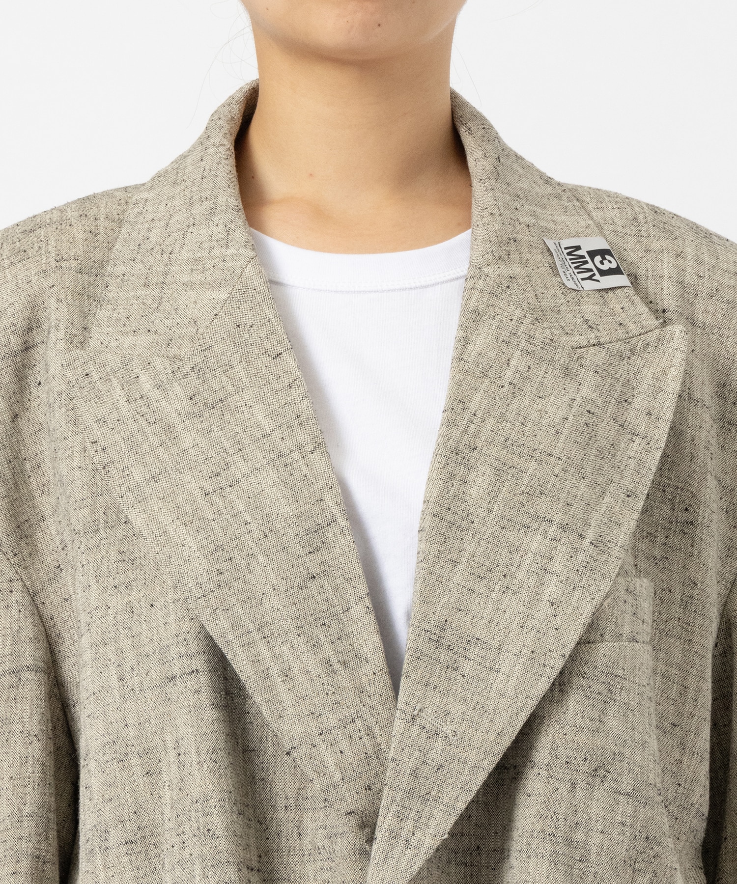 SLUB NEP TWEED JACKET Maison MIHARA YASUHIRO