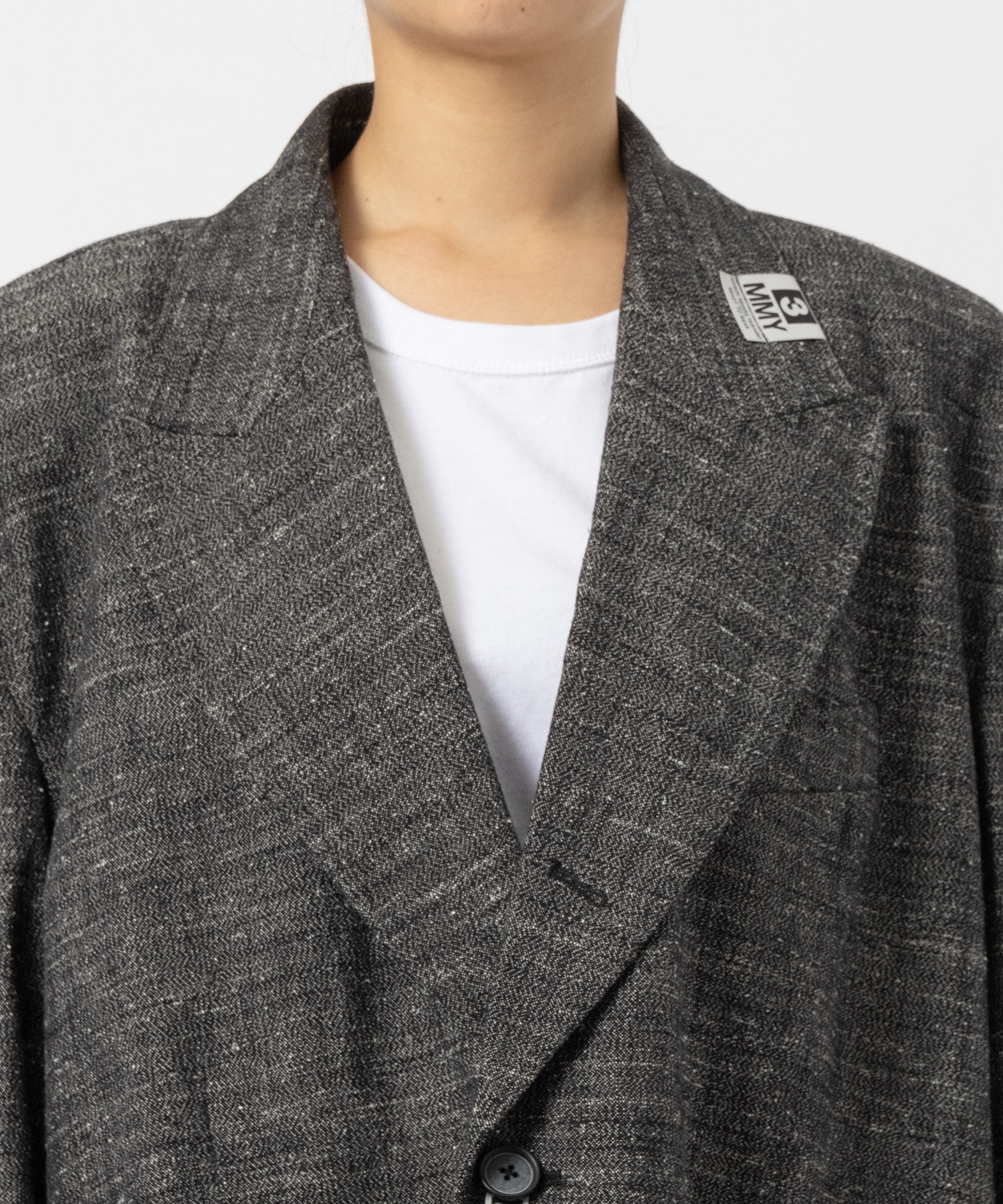 SLUB NEP TWEED JACKET Maison MIHARA YASUHIRO