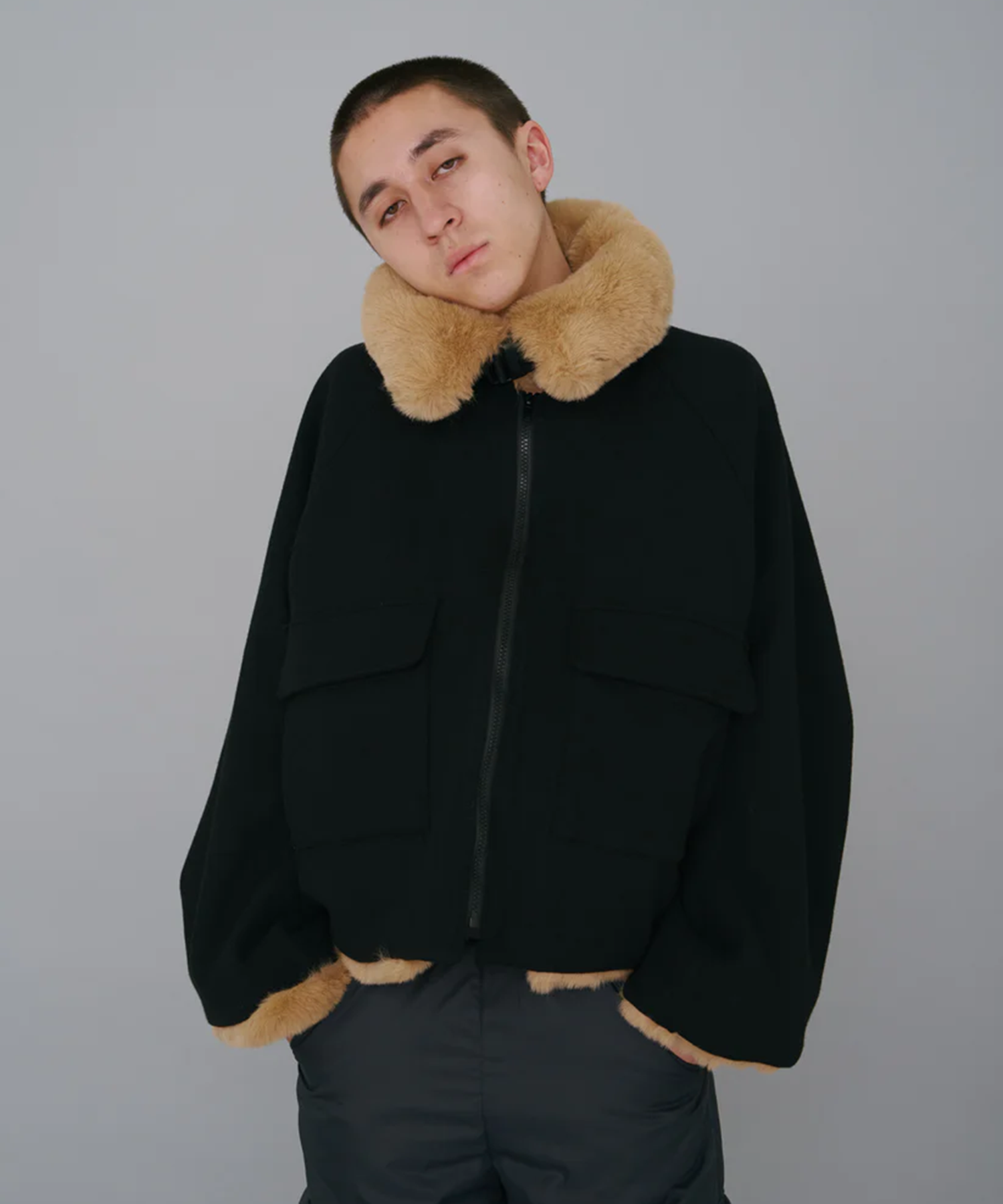 AVIATOR FUR JACKET NON TOKYO