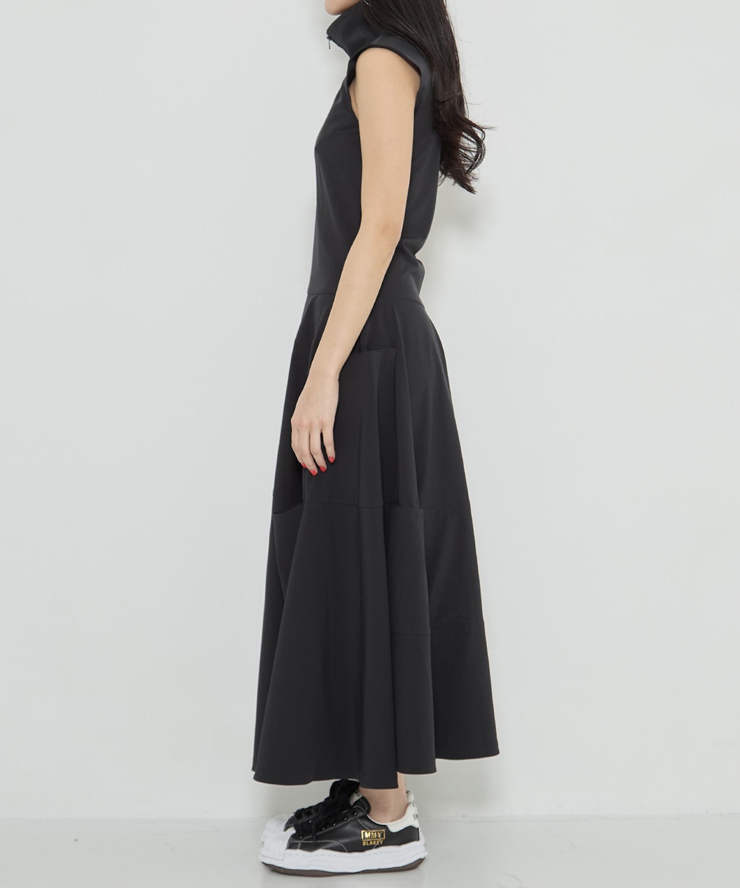 Y3-S25-0000-151/W VENT DRESS Y-3