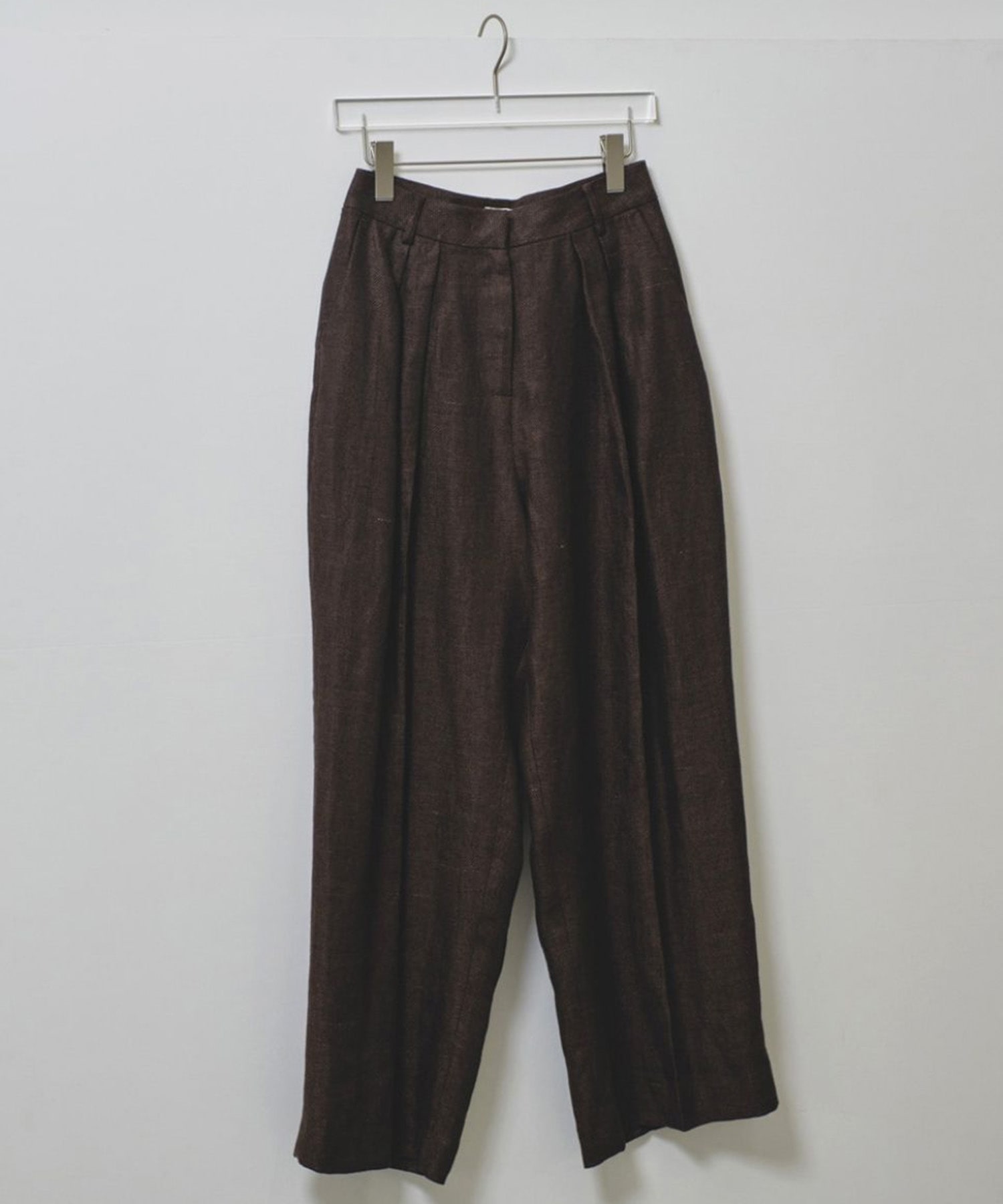 Tuck Linen Trousers TODAYFUL