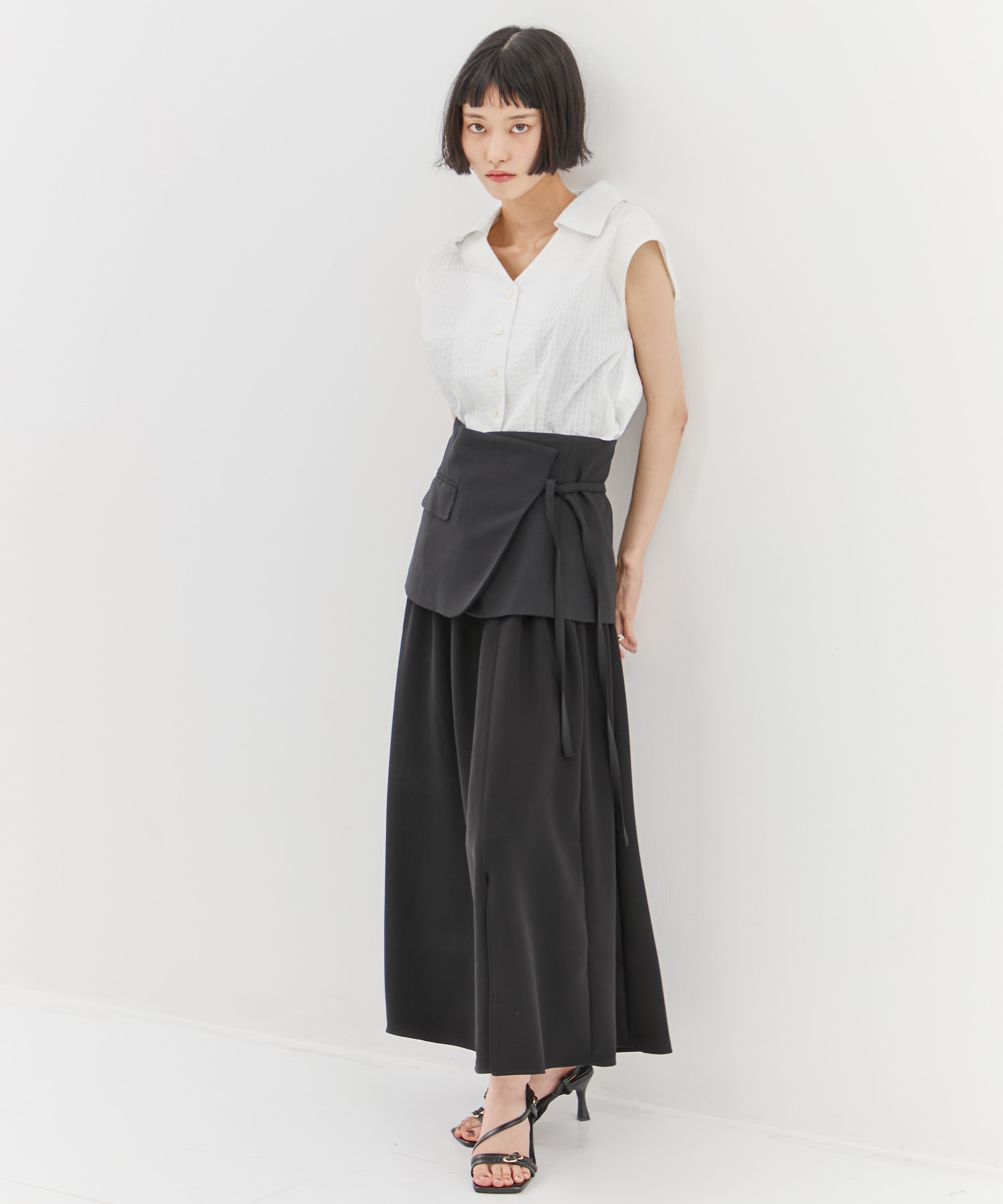 Blazer Hem 2piece SK STUDIOUS