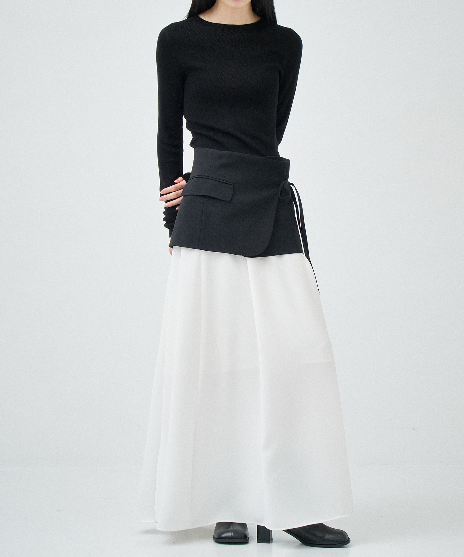 Blazer Hem 2piece SK STUDIOUS