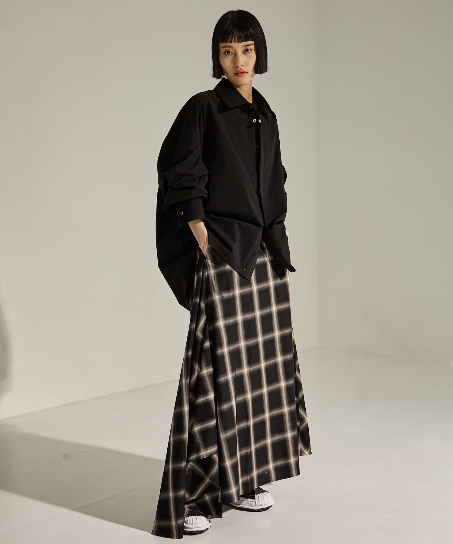 別注　レイヤードスカート Maison MIHARA YASUHIRO