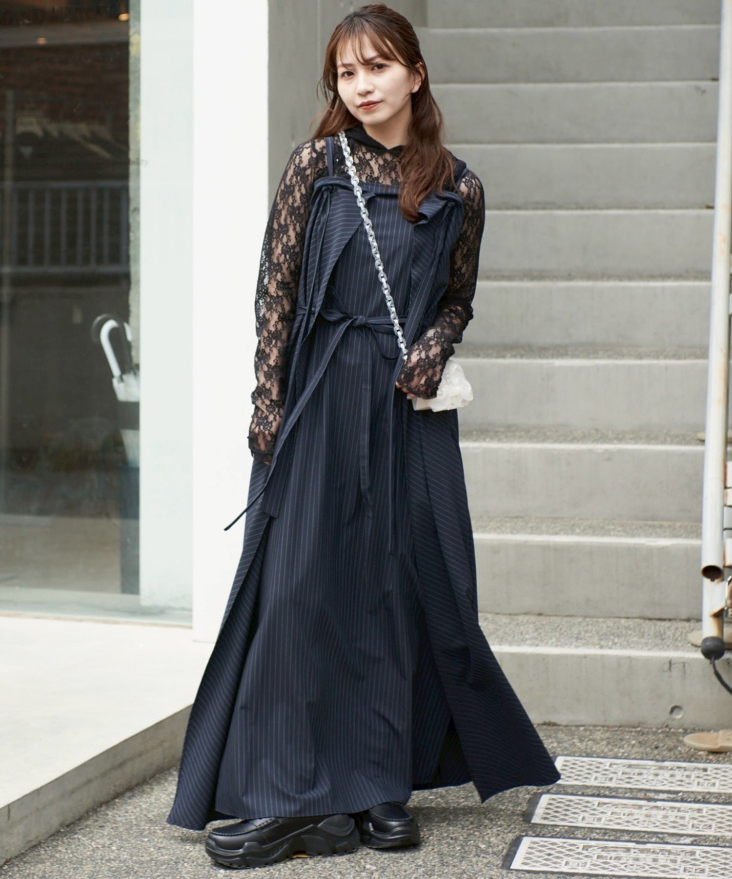 Transparent Sculptural Micro Chain Bag Mame Kurogouchi