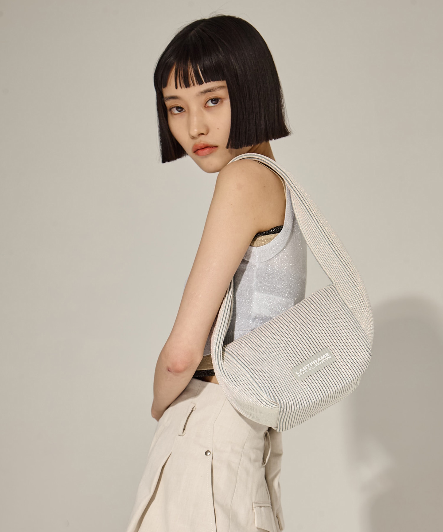 KYOTO METALLIC HANAKAGO BAG LASTFRAME