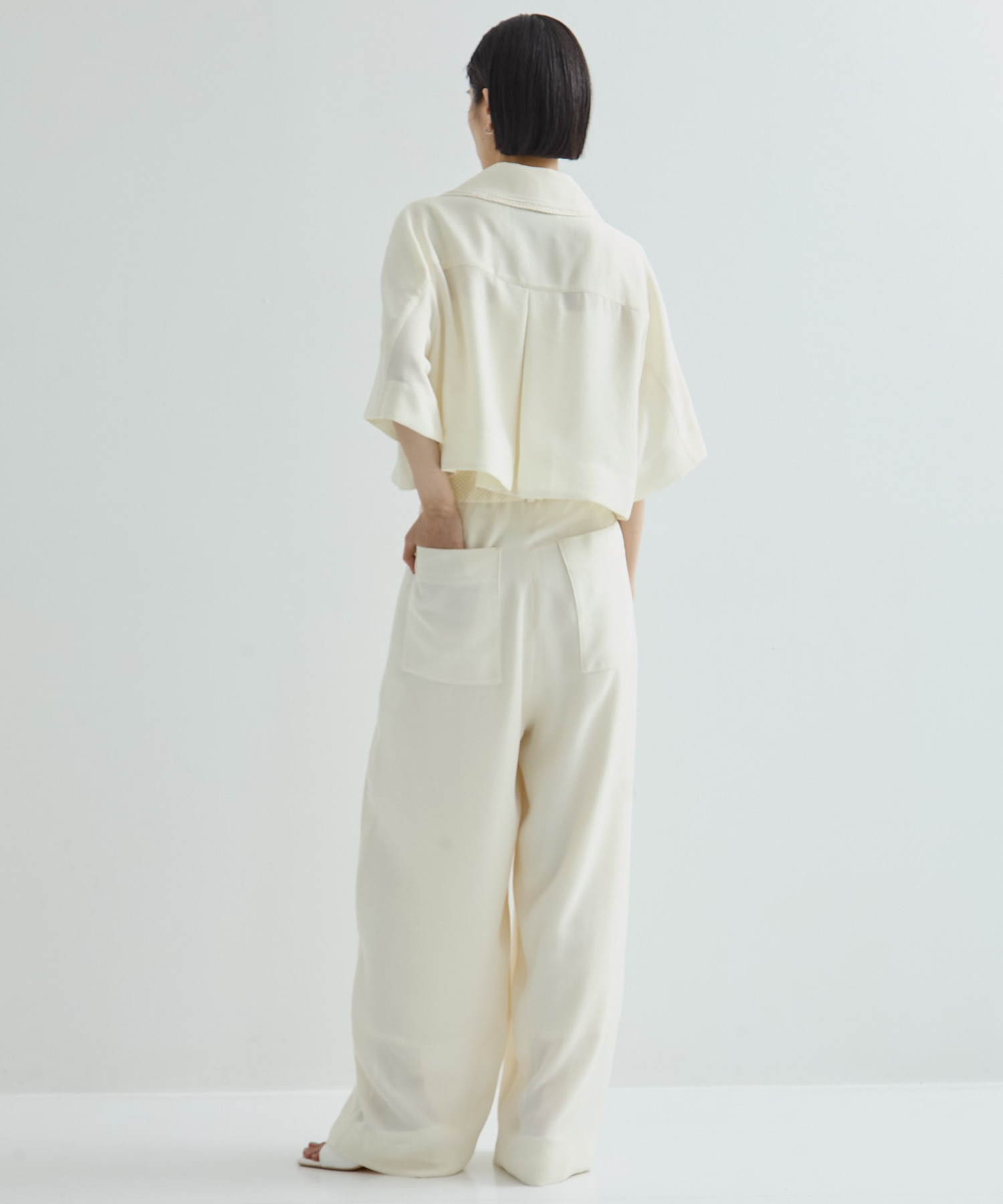 Half Sleeve Mesh Shirt STUDIOUS