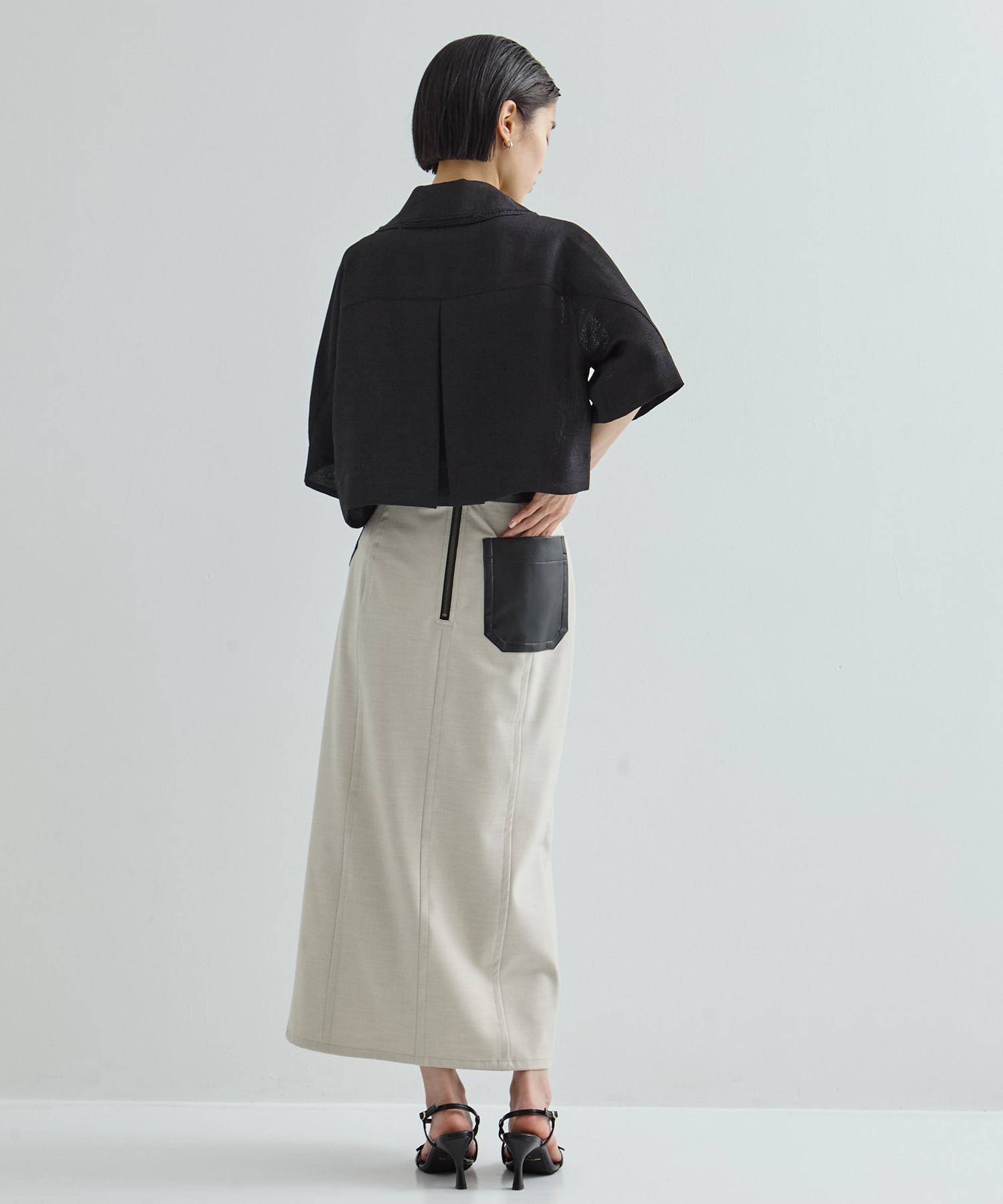 Half Sleeve Mesh Shirt STUDIOUS