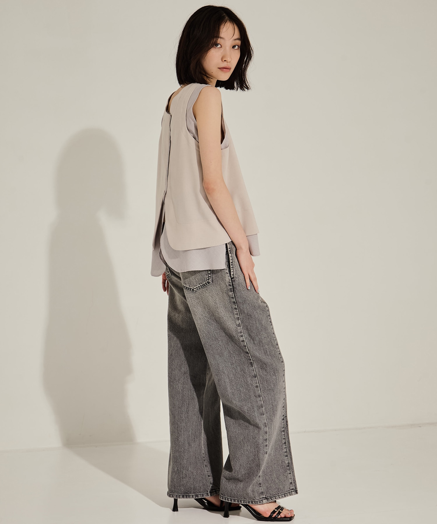 Sheer Layered Blouse STUDIOUS