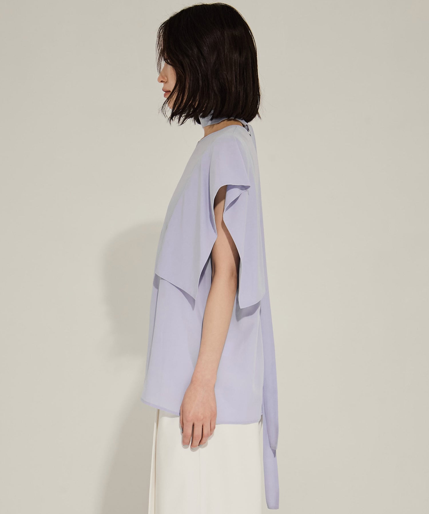 SQUARE SLEEVE BLOUSE CLANE