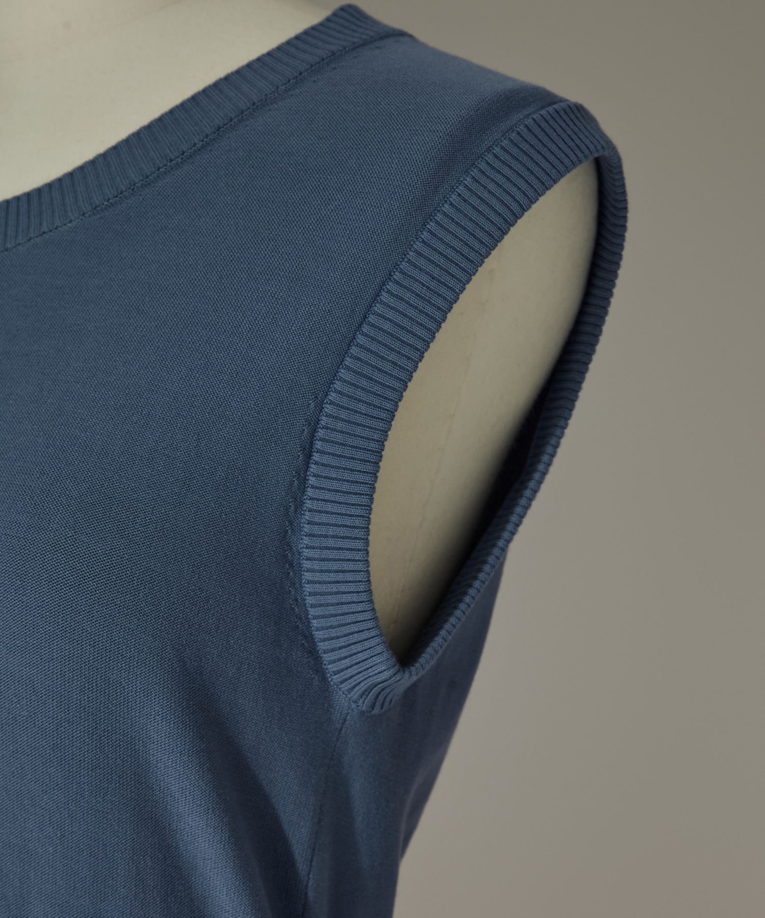 別注NO SLEEVE KNIT DRESS CINOH