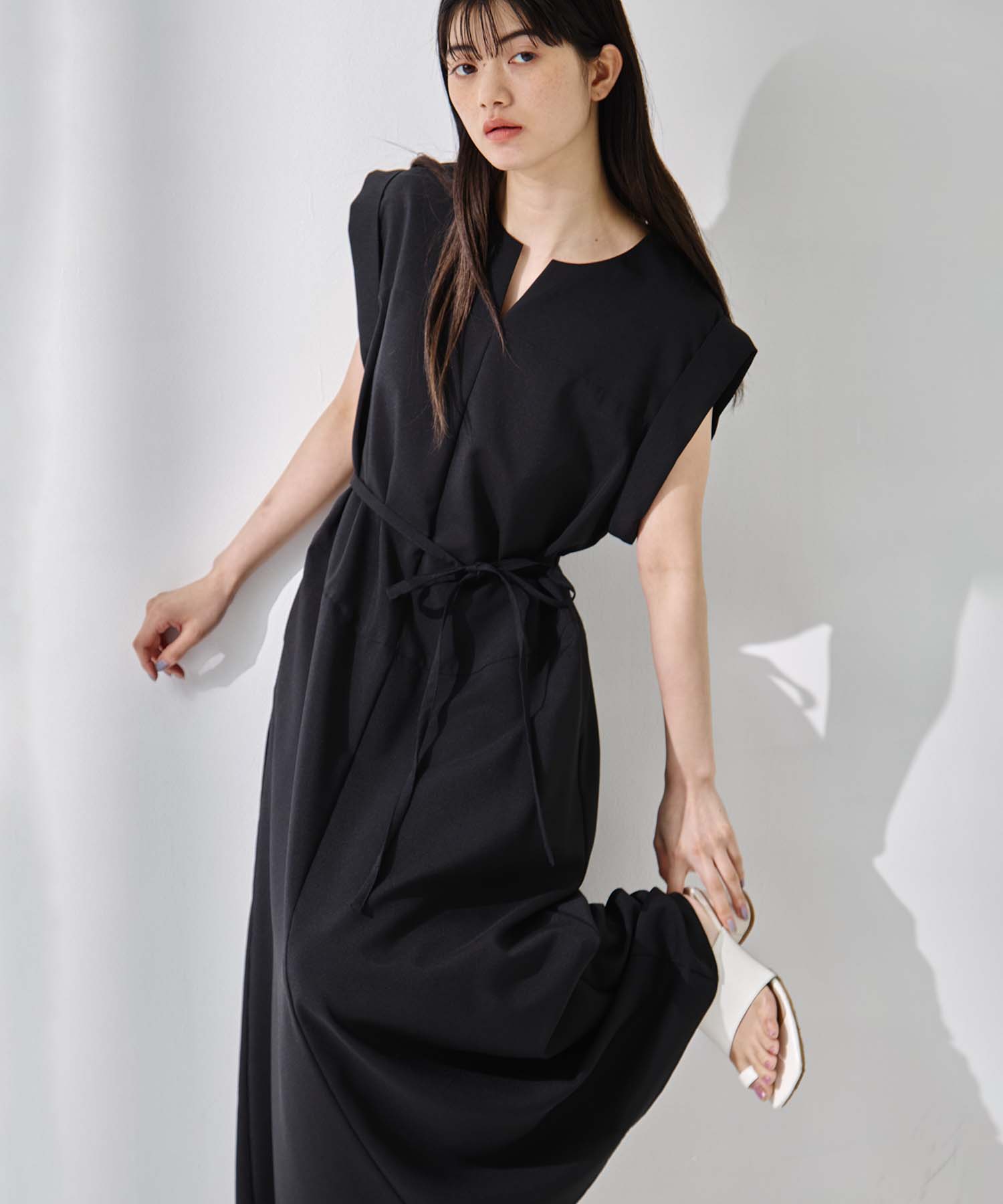 Back Tucked Dress STUDIOUS