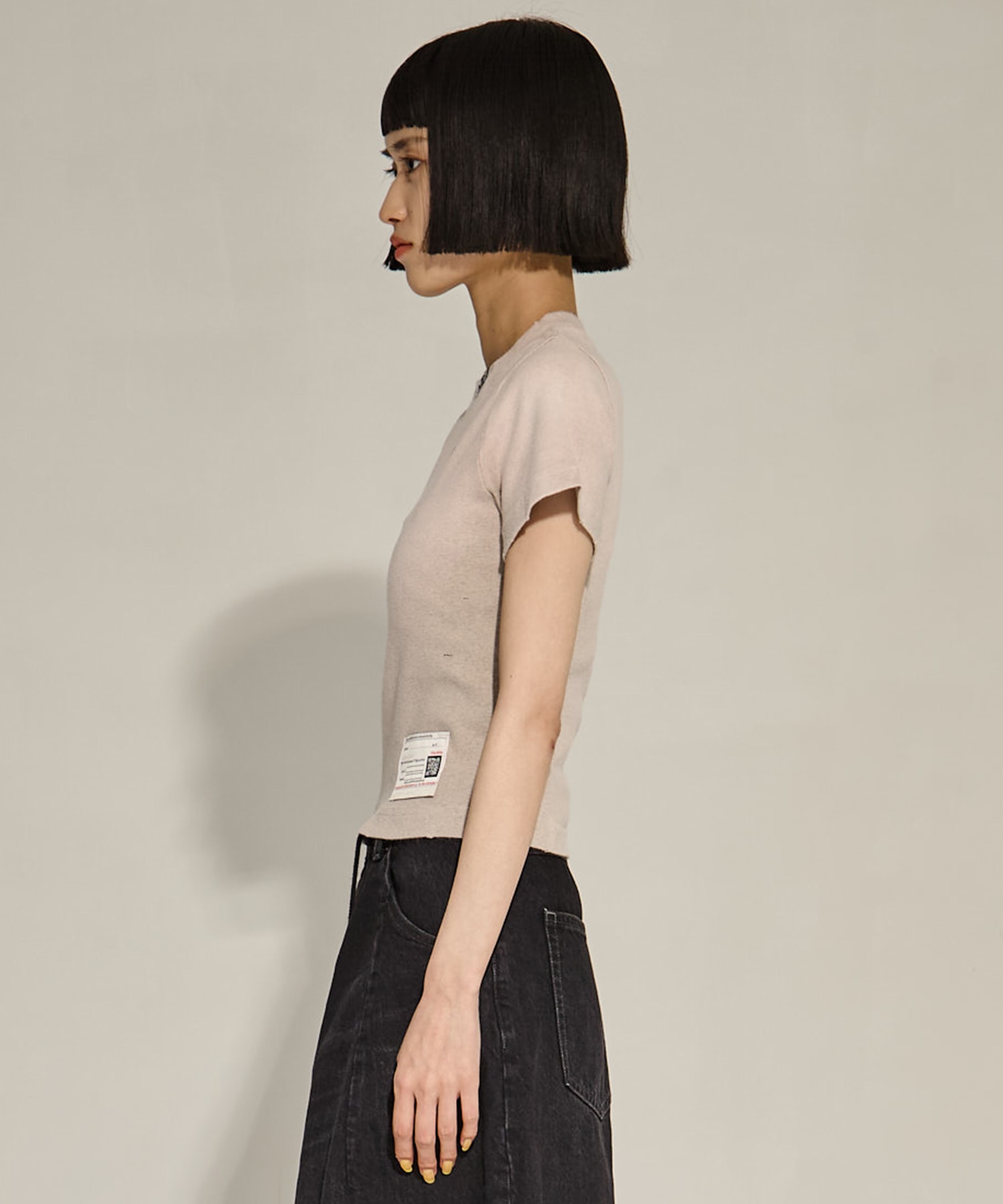SUN FADED MINI TEE Maison MIHARA YASUHIRO
