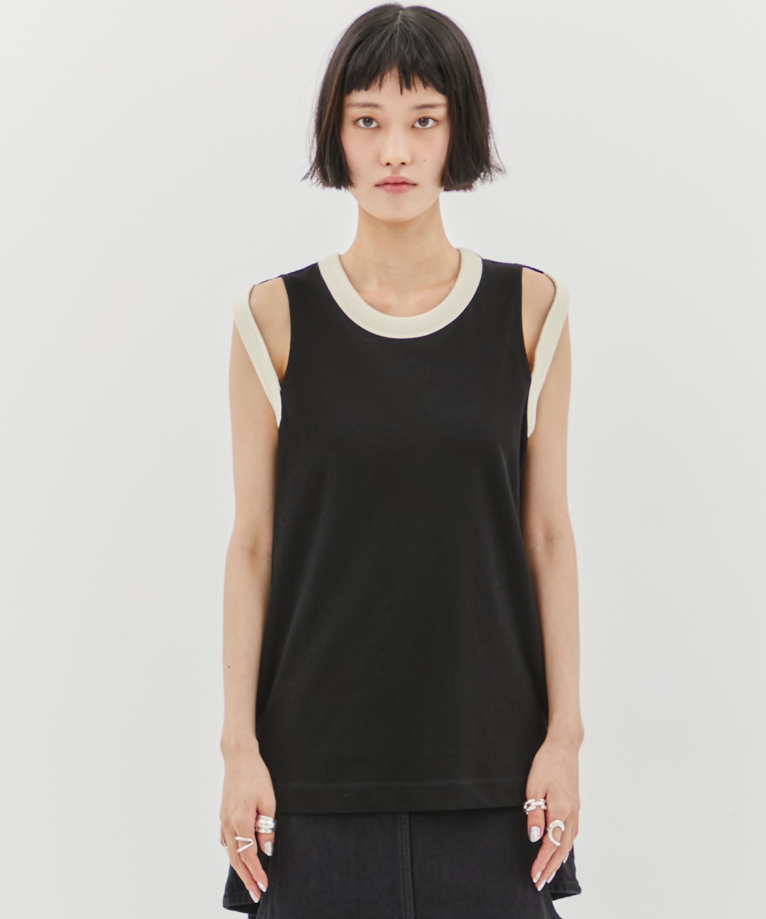 別注RINGER TANK TOP CINOH