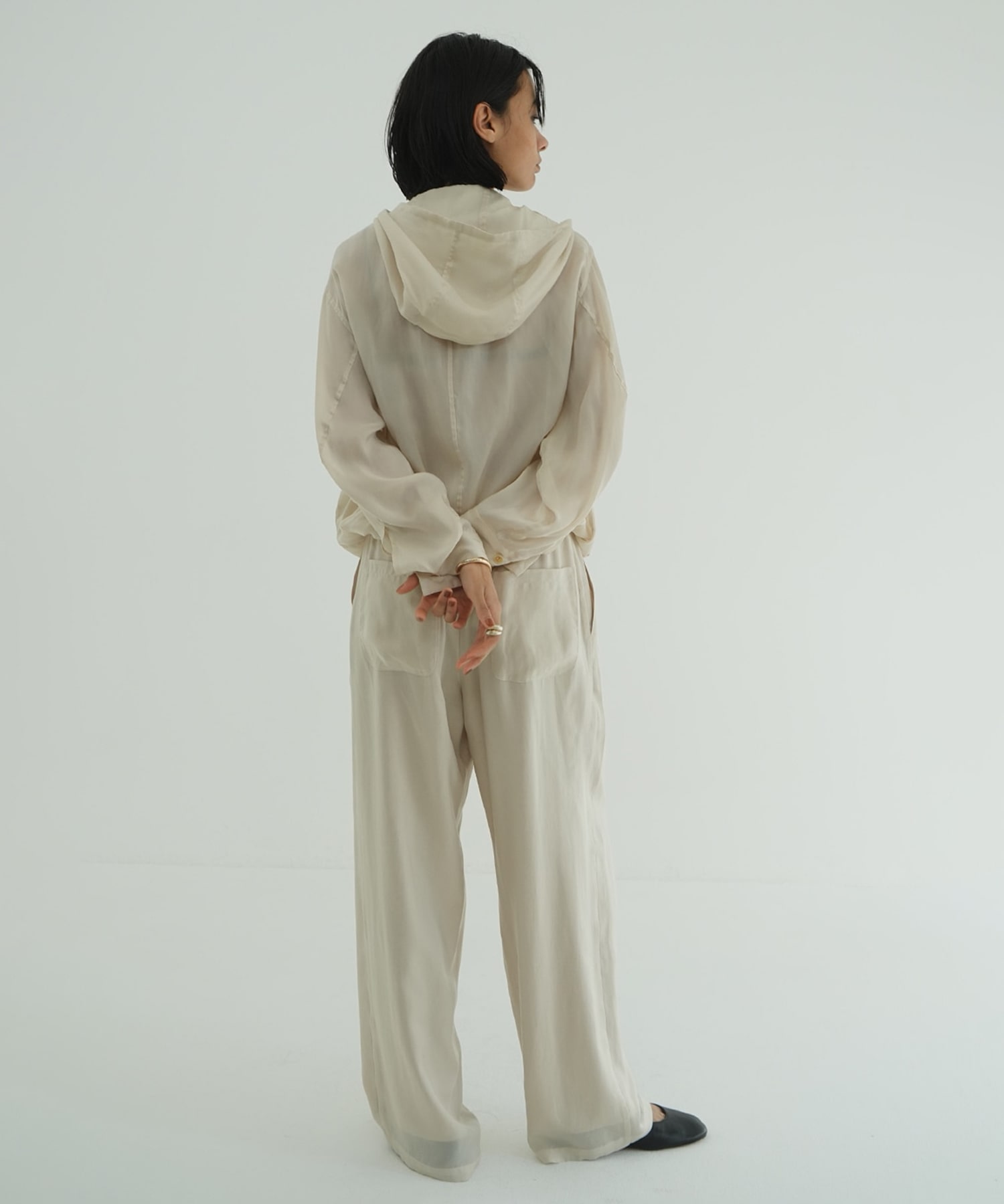 SHEER AIRY PANTS CLANE
