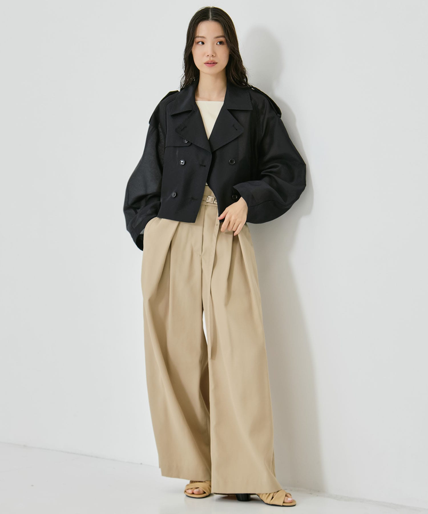 Back Asymmetry Chino Pants STUDIOUS