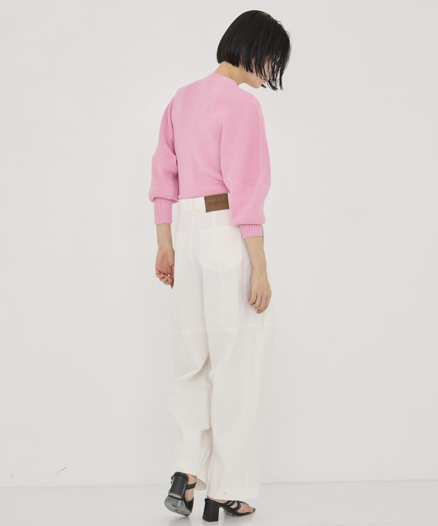 Miriam panel pants AKIRANAKA