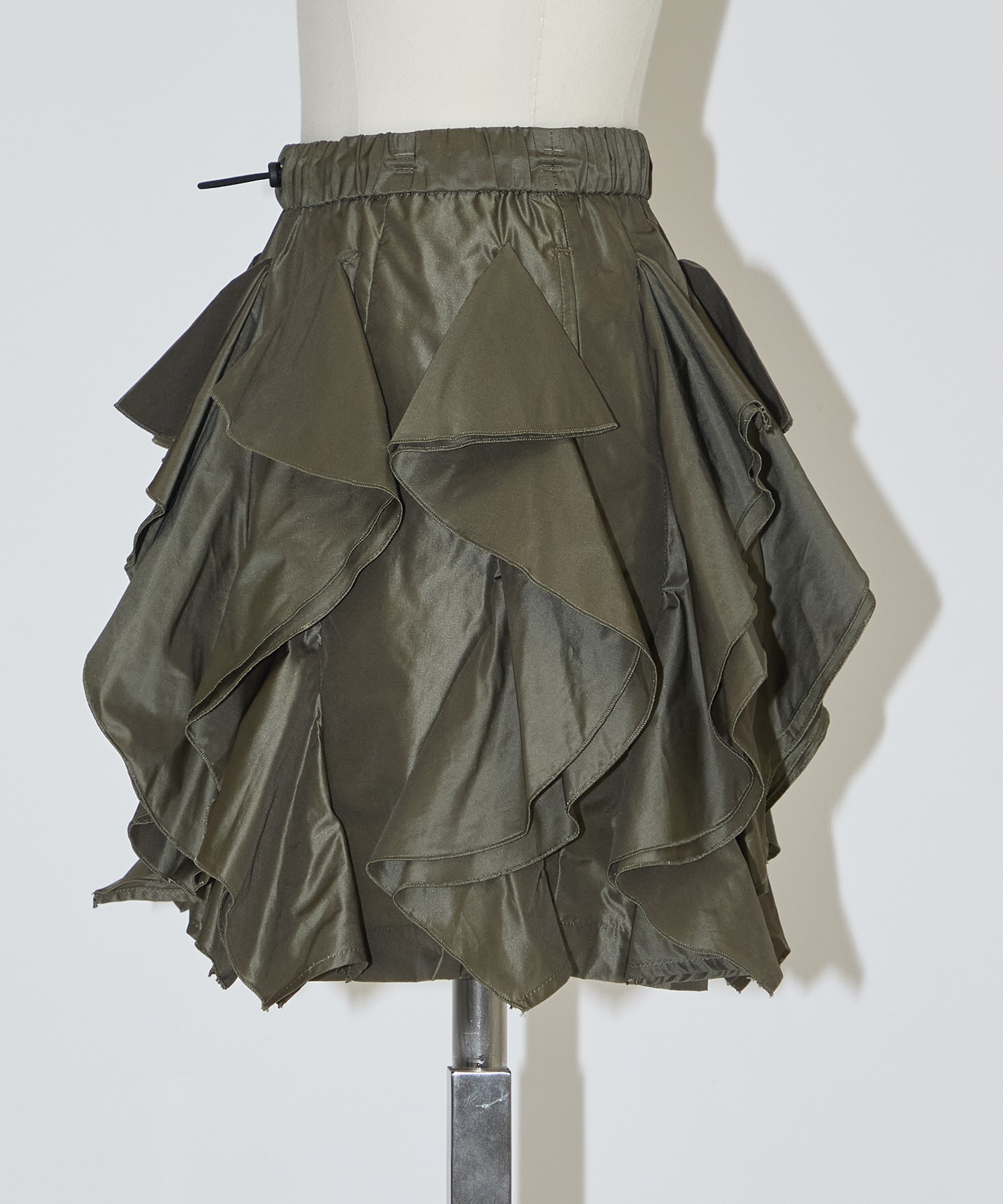 Memory taffeta mini skirt TOGA