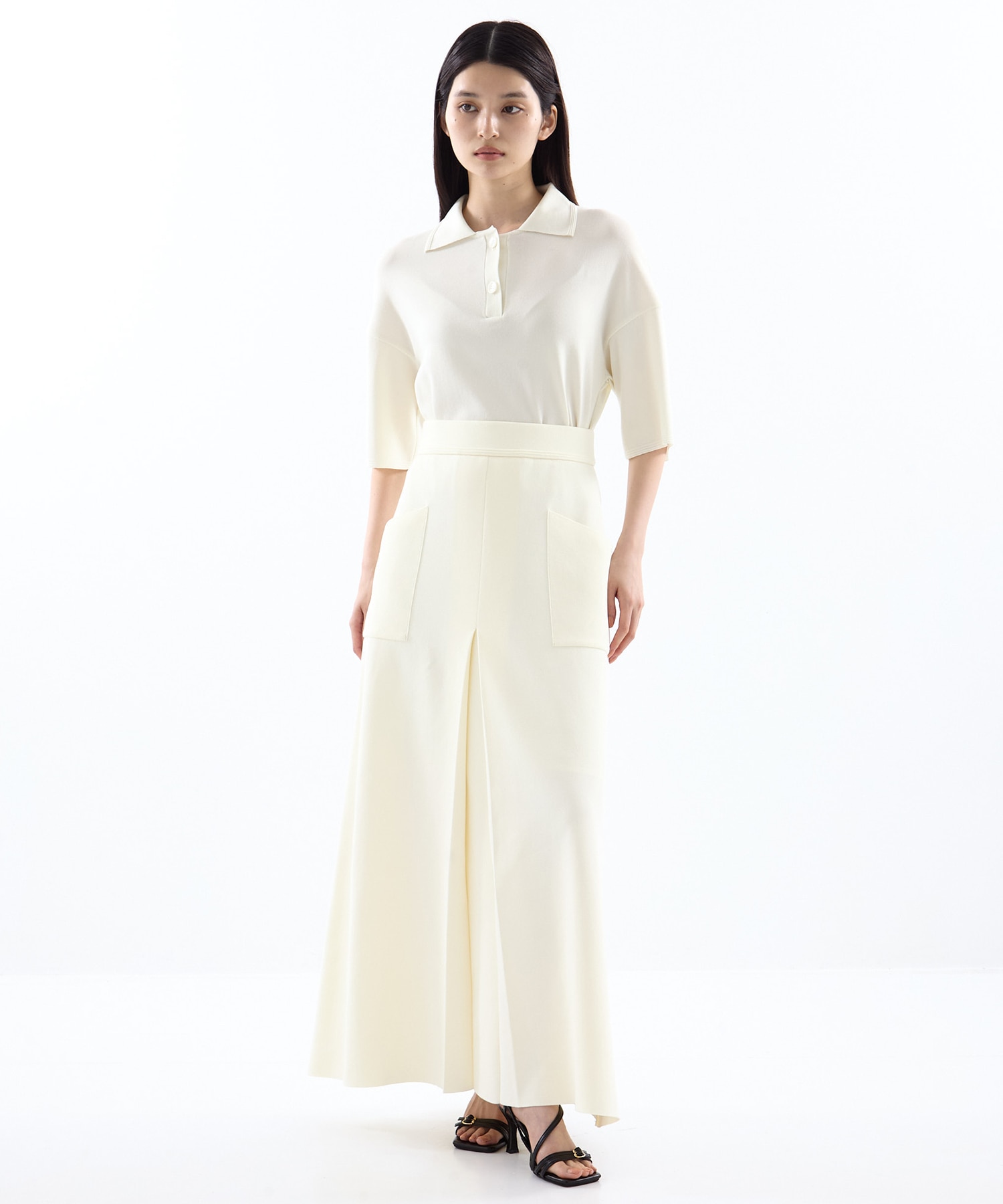 別注FLARE SKIRT WRAPINKNOT