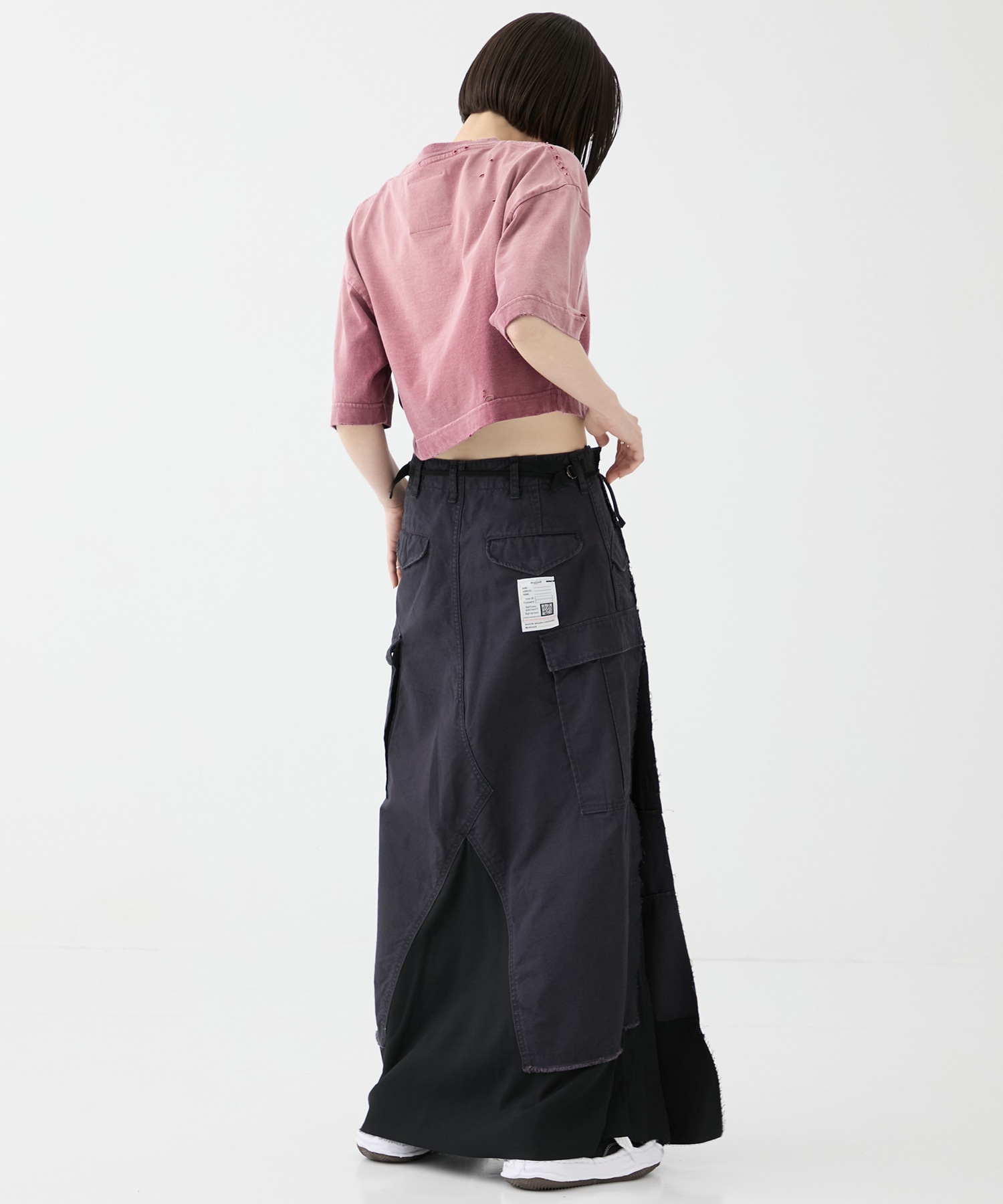 CARGO PNTS PASTED SKIRT Maison MIHARA YASUHIRO