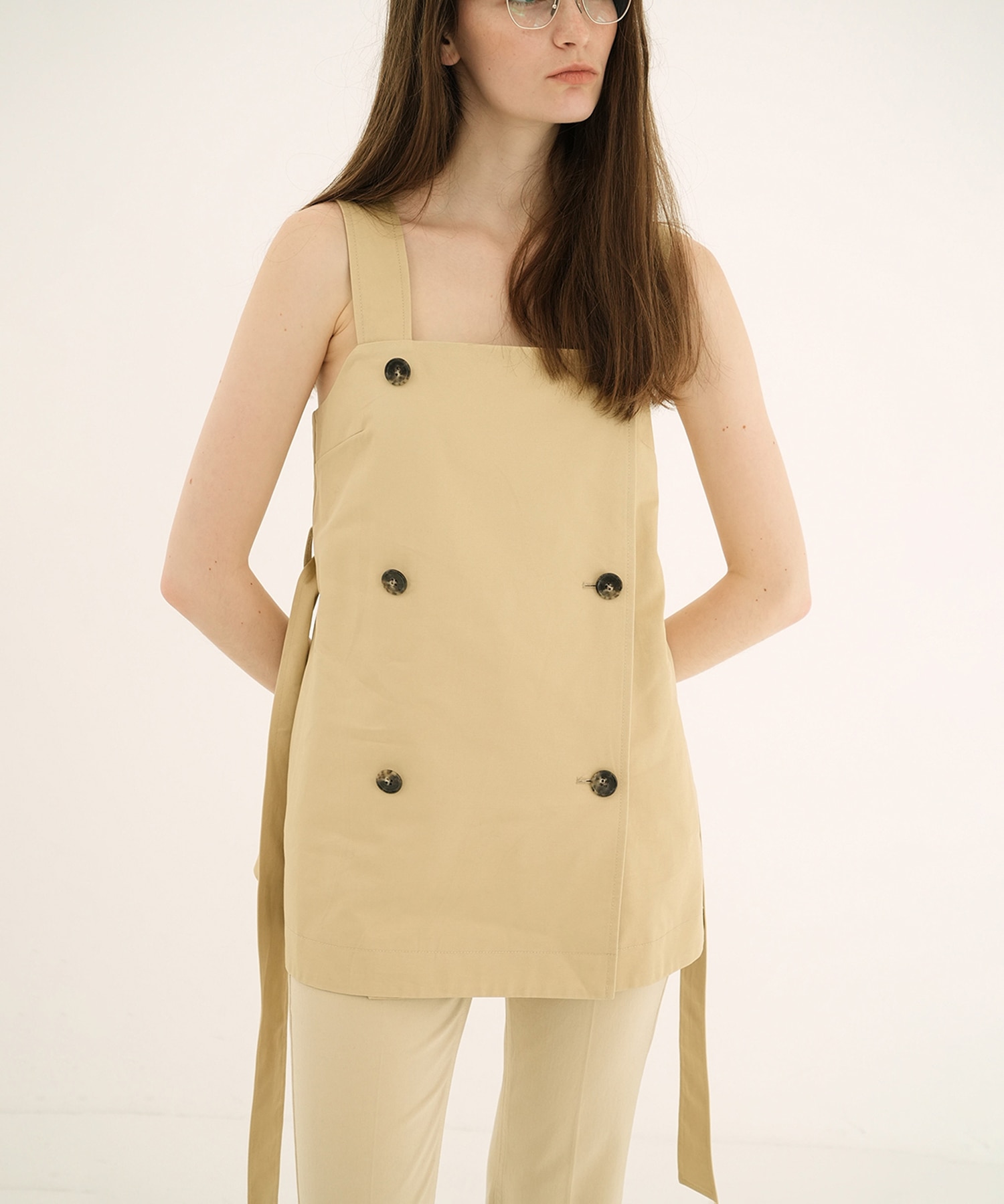 TRENCH DETAIL BUSTIER CLANE