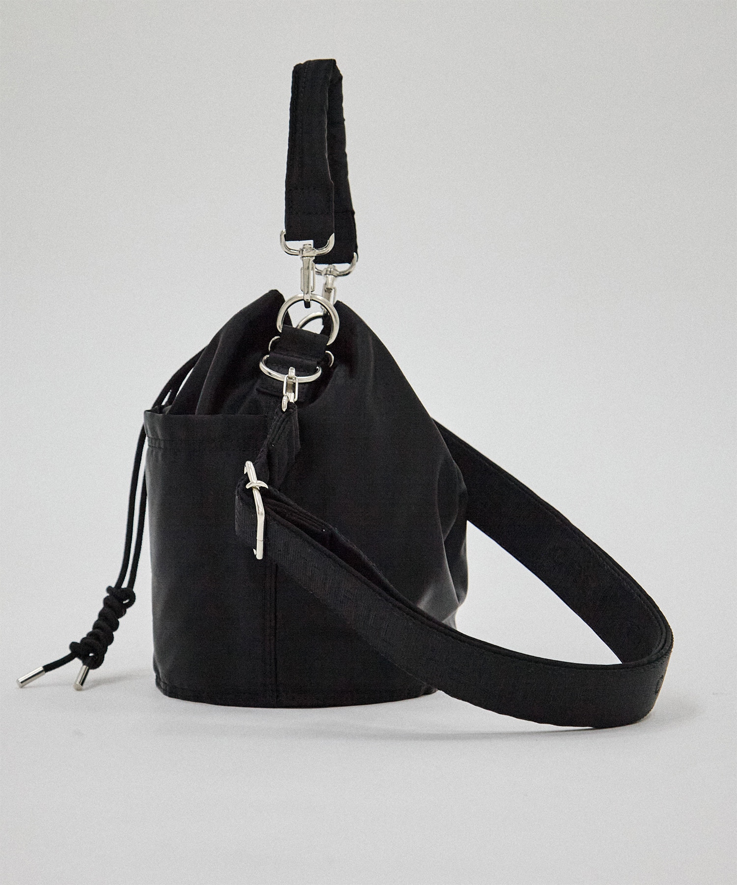 別注nylon drawstring mini bag beautiful people