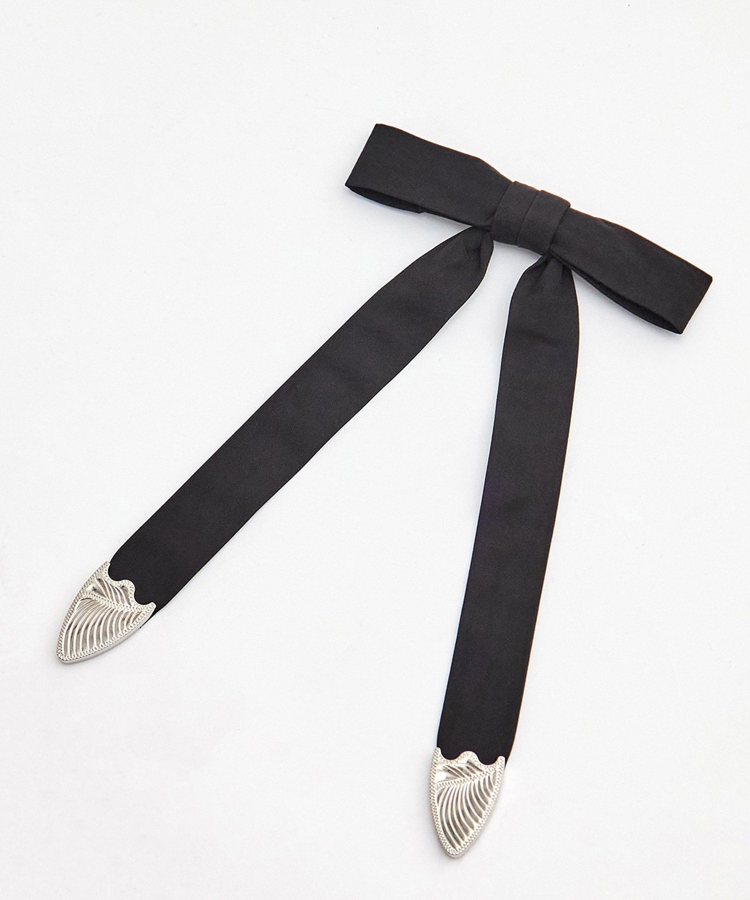 Metal ribbon clip tie TOGA