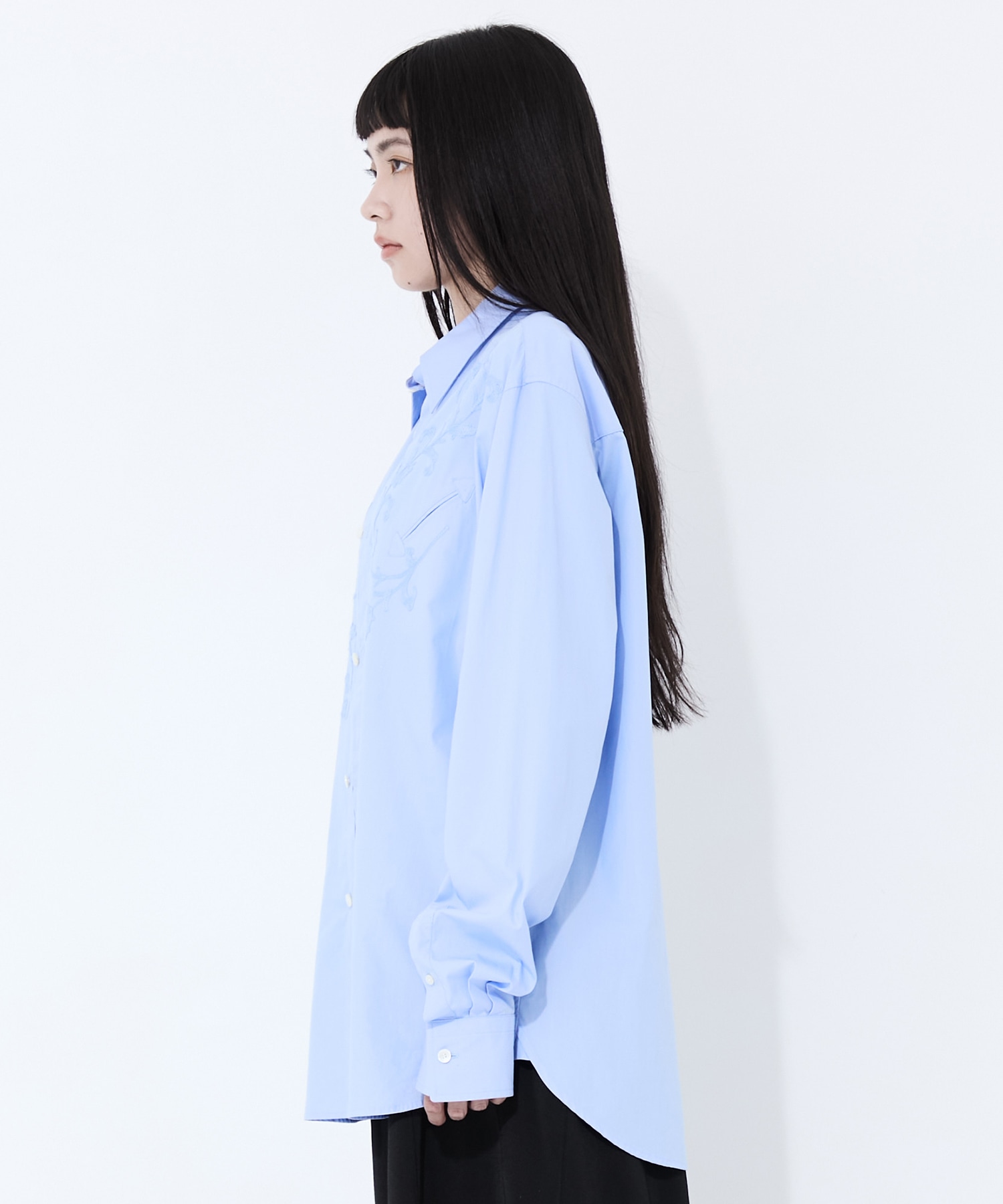 RODEO ZIPUP DRESS SHIRT MASU
