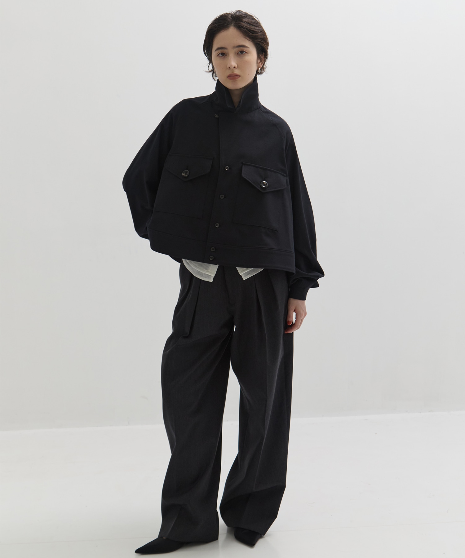 RERACS A-LINE CPO BLOUSE THE RERACS