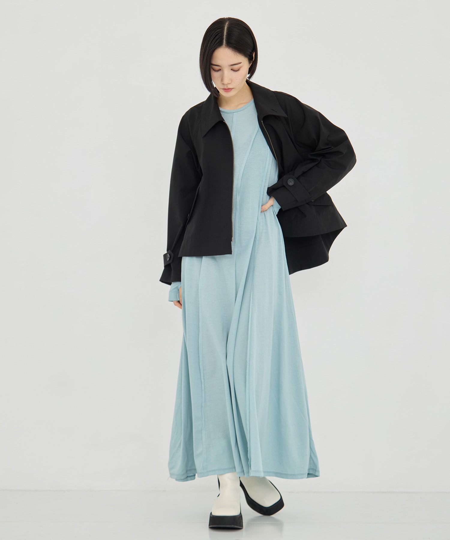 Deconstructed Jersey Dress STUDIOUS