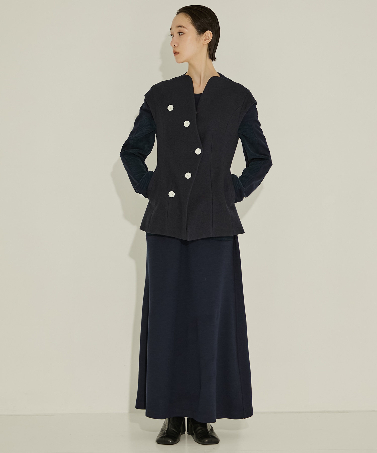 Ottilia panel dress AKIRANAKA