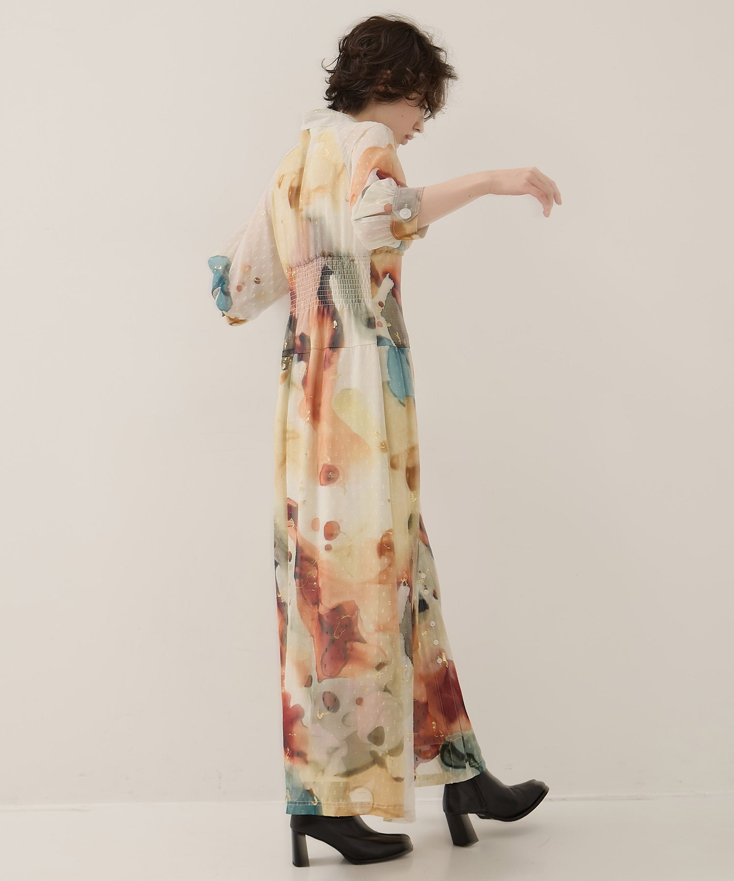 EX. Art Organdy Dress AMERI