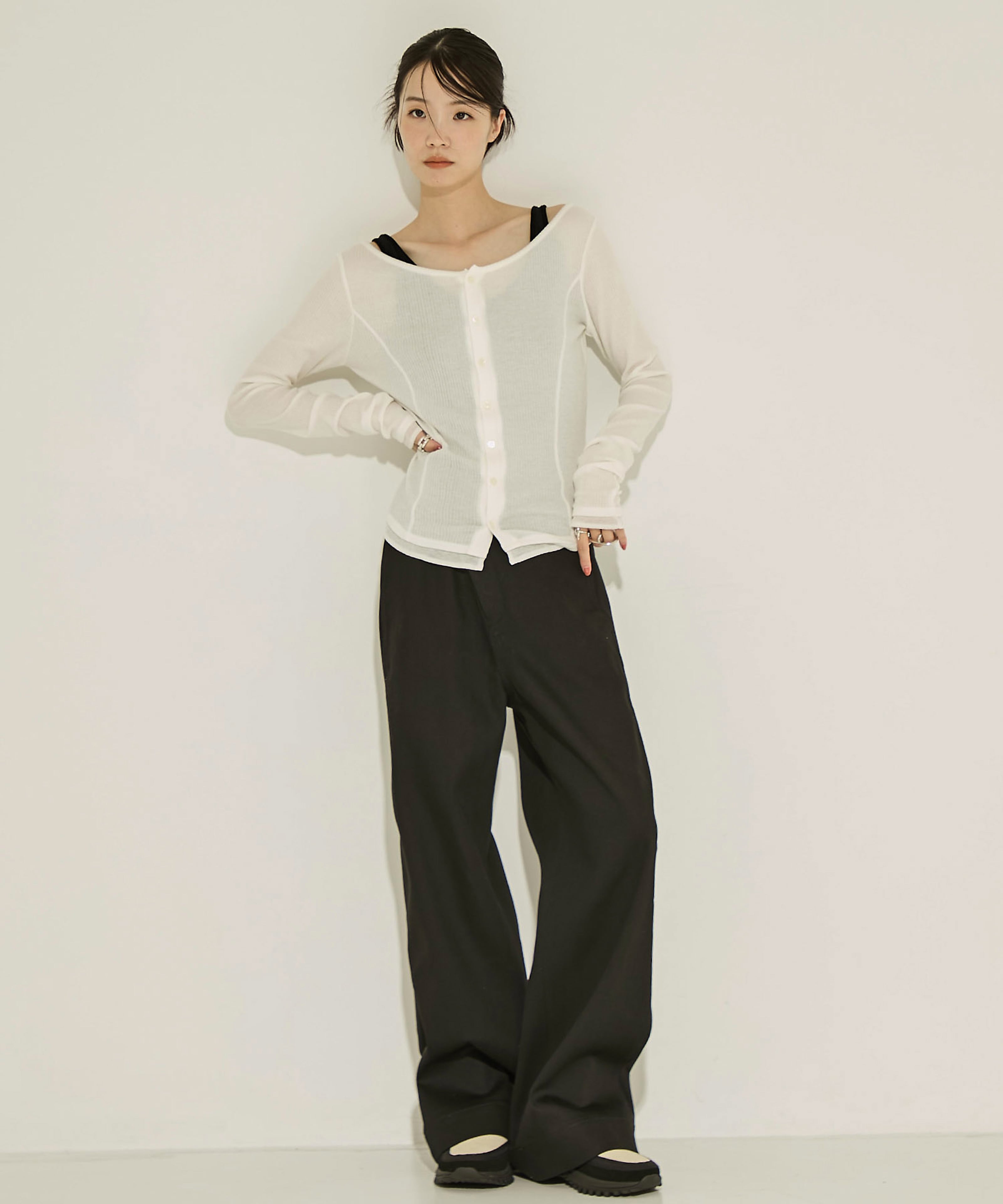 Cashmere Silk Long Tee STUDIOUS