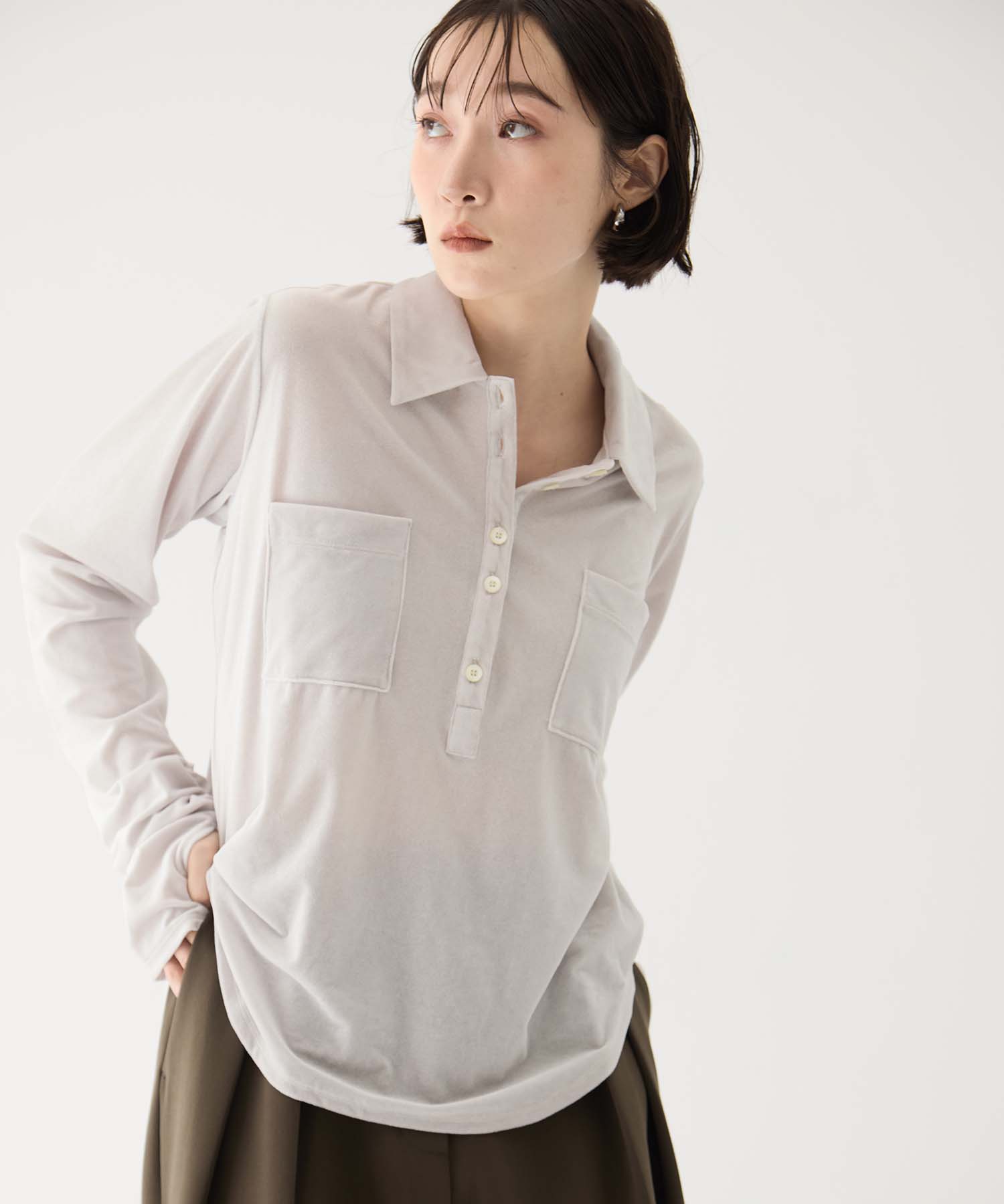 Velours Polo Shirt STUDIOUS