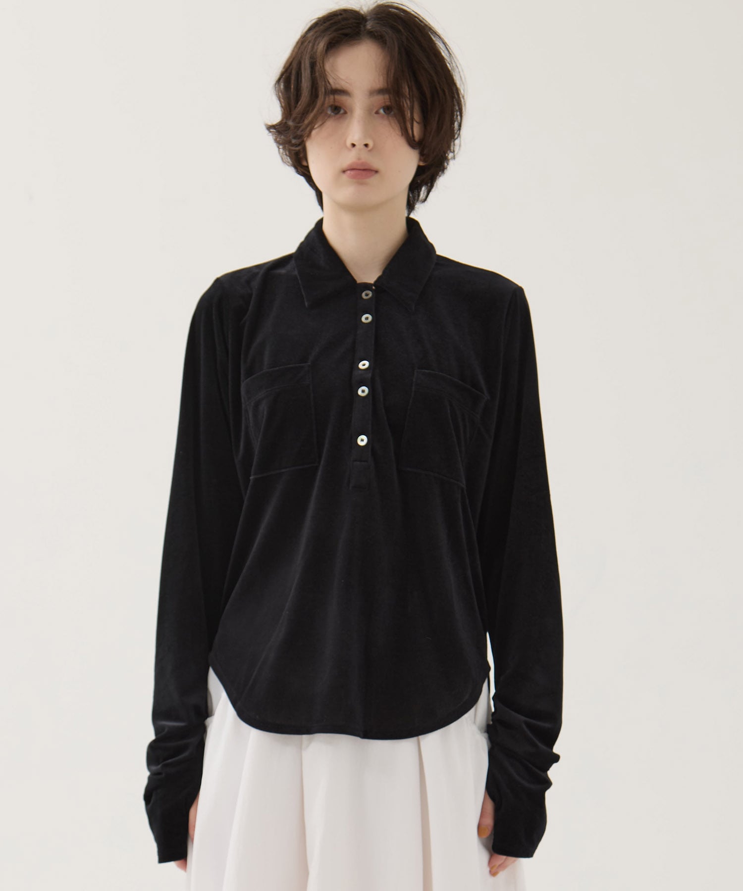 Velours Polo Shirt STUDIOUS