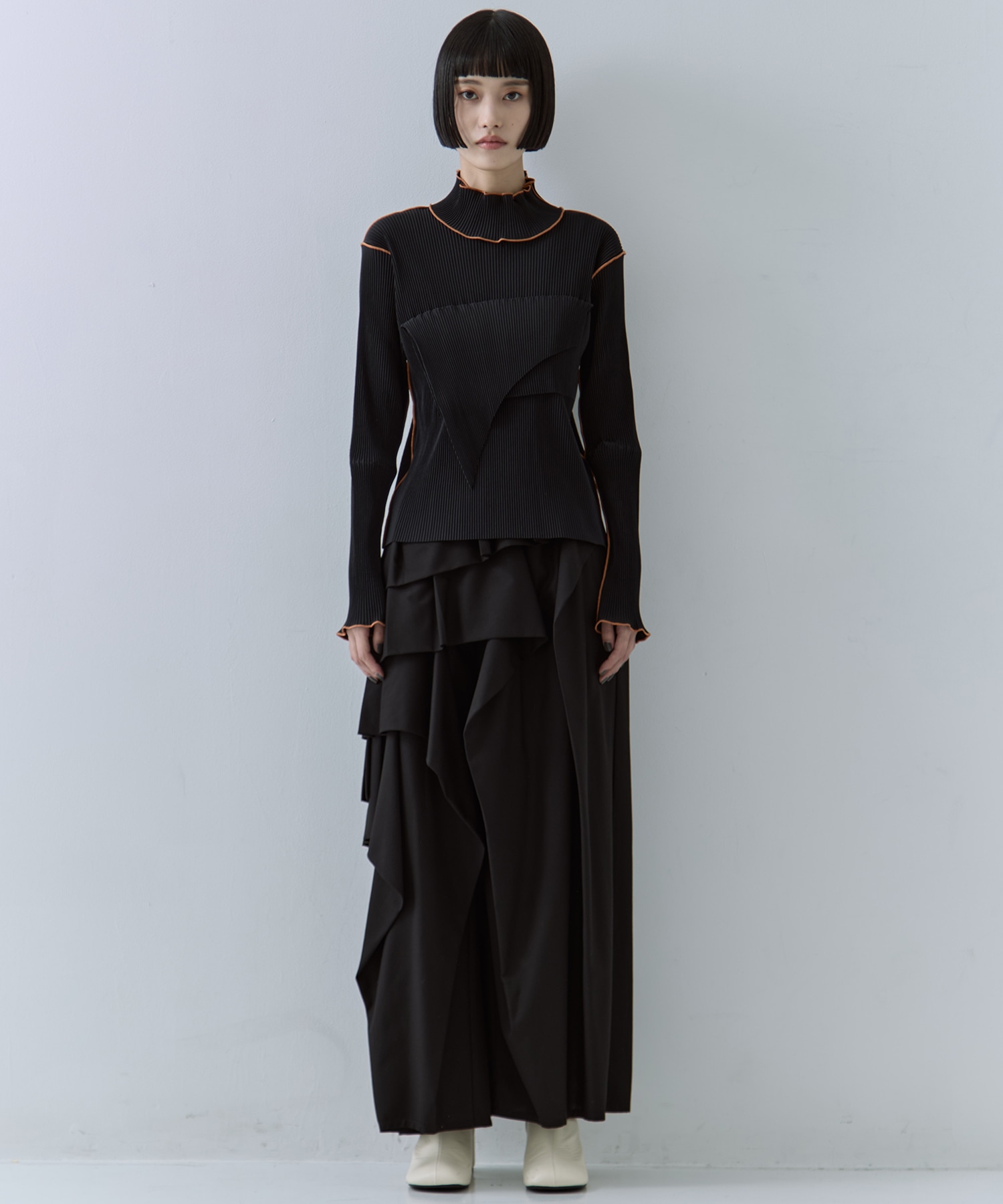 T*D* WAVE LONG SLEEVE TOP *HIGH NECK TYPE kotohayokozawa