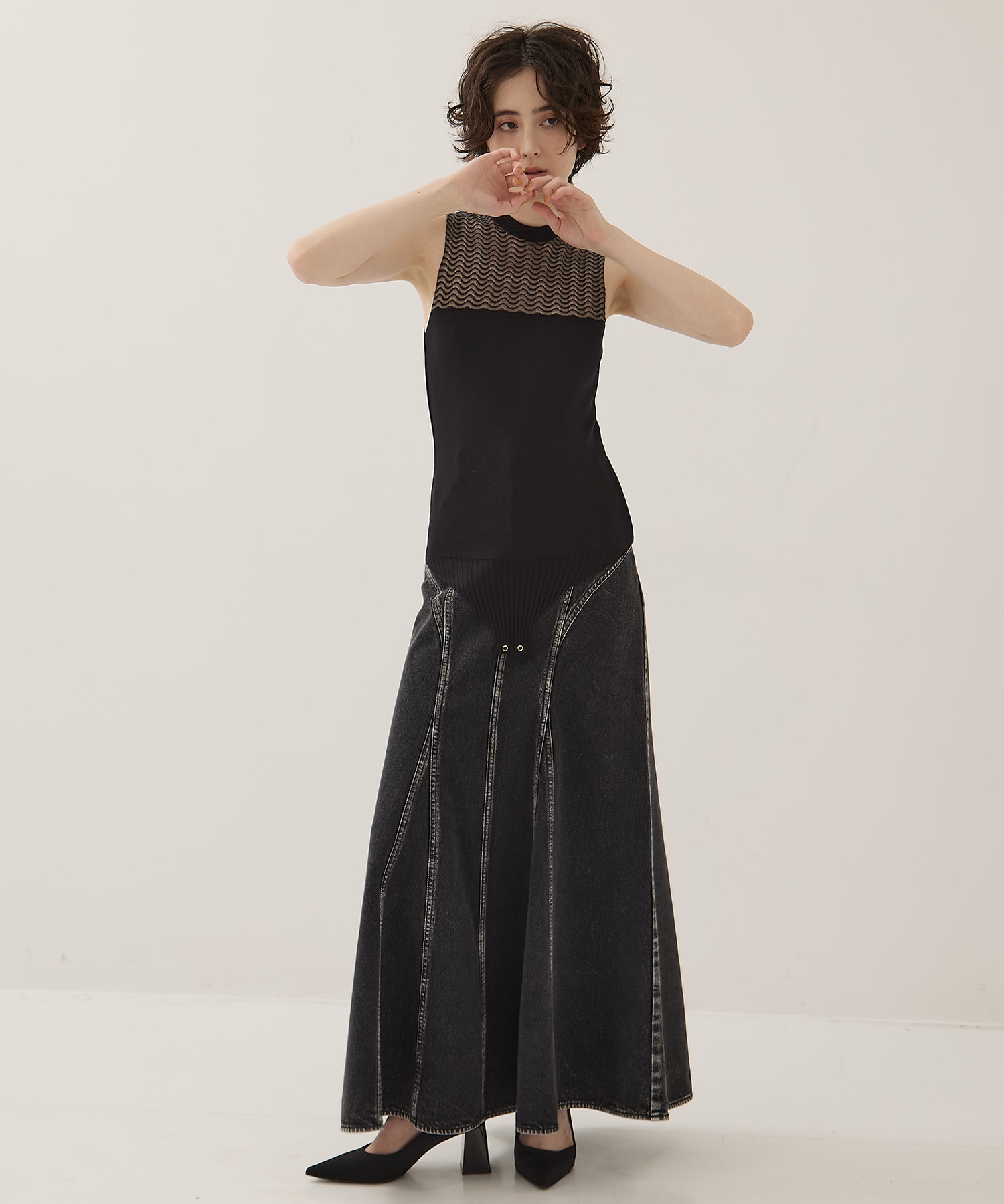 Crew Neck Bodysuit EMILY ODA