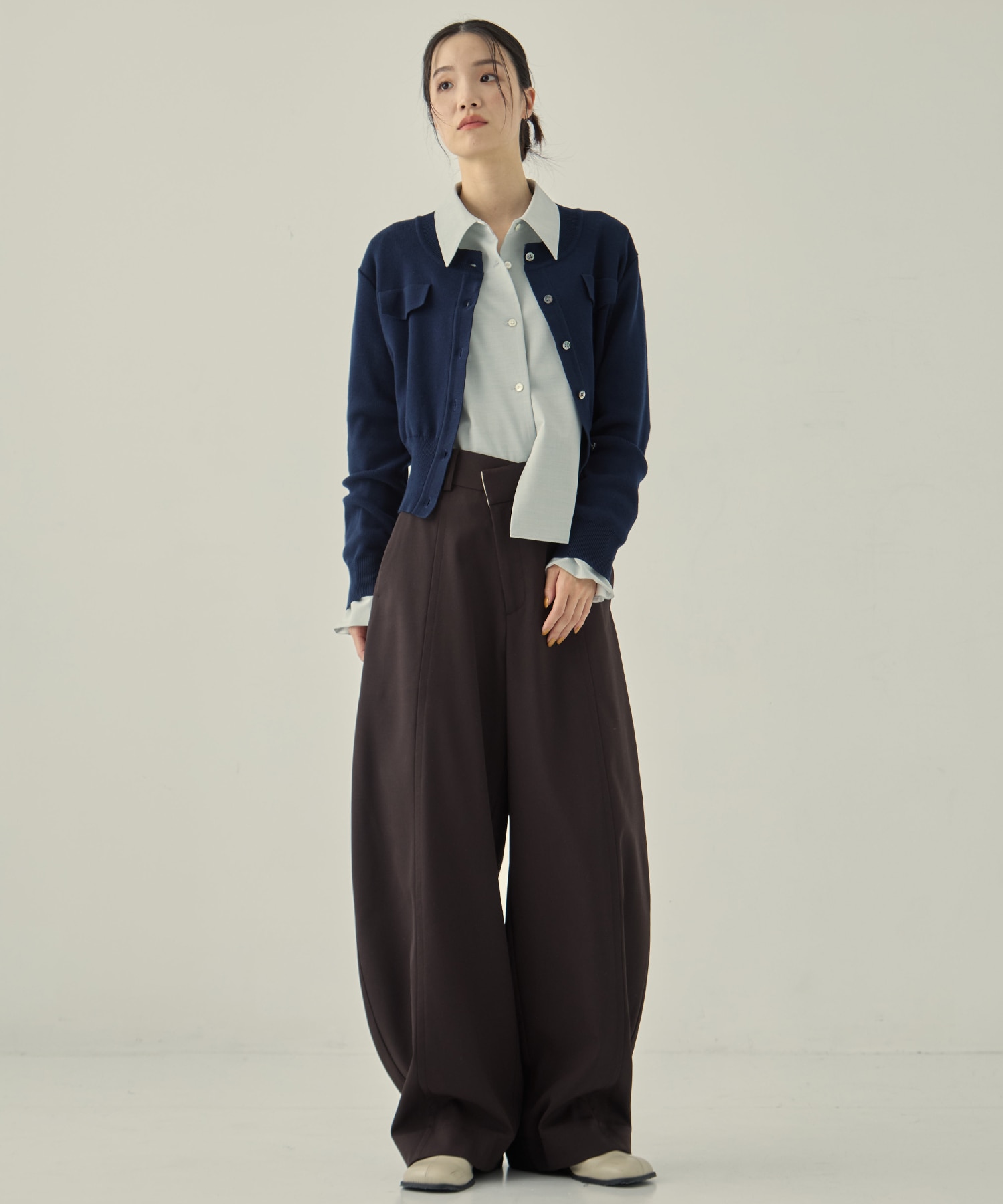 POCKET KNIT CARDIGAN STUDIOUS