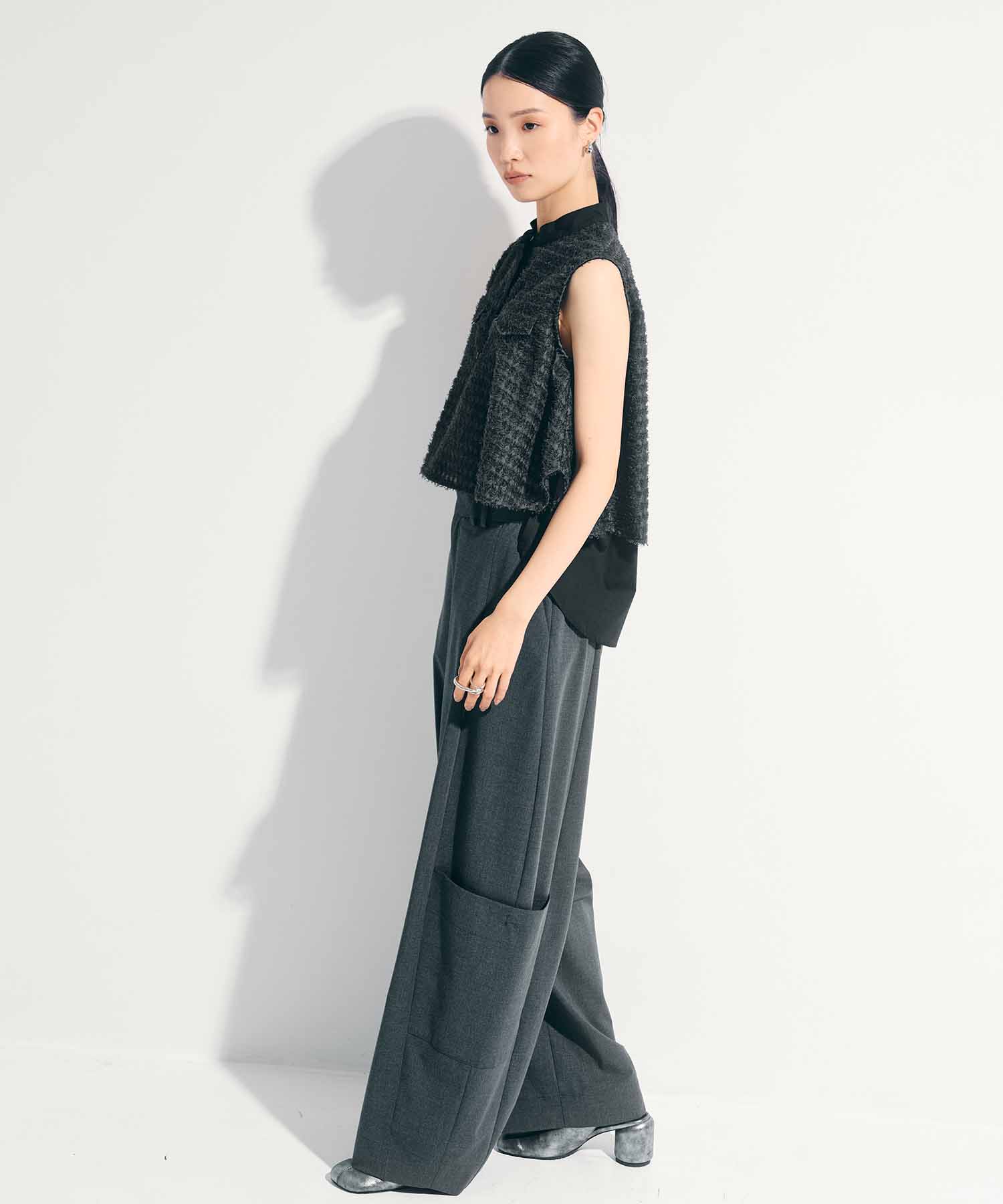 Soft Barrel Leg Cargo Trousers STUDIOUS