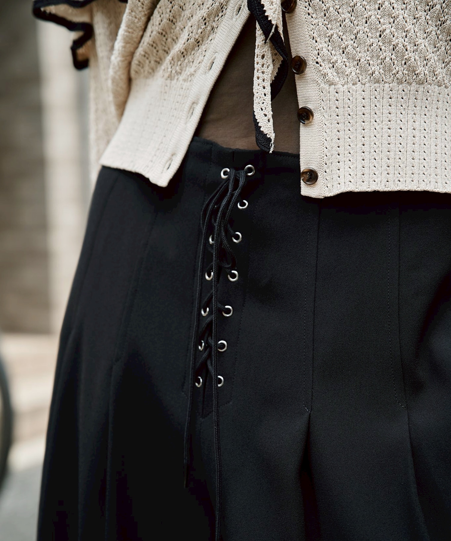 Pleated pants FETICO