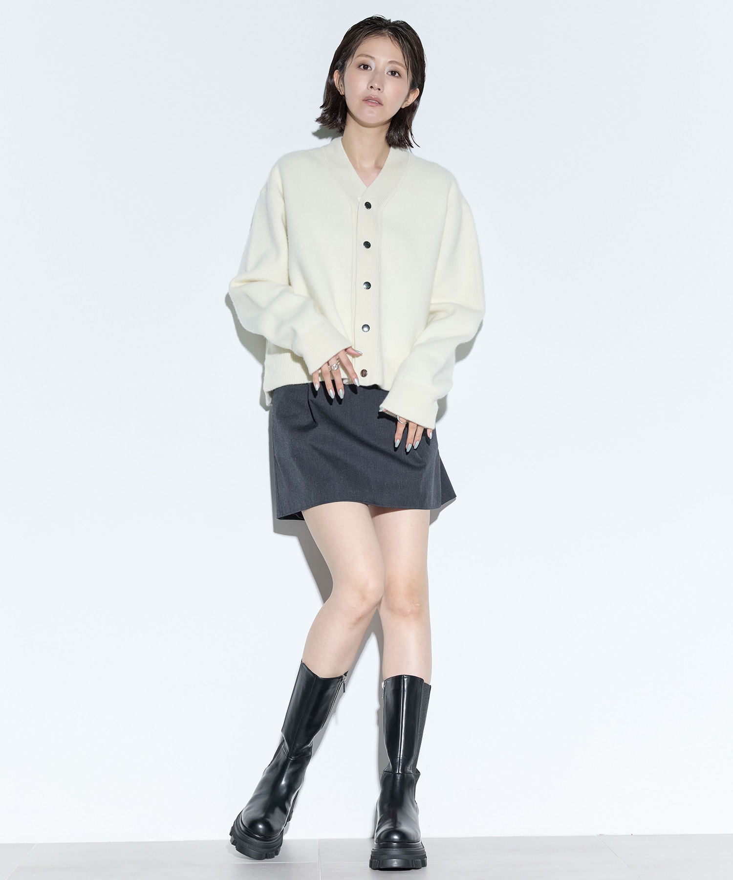 RERACS RAYERED SKIRT SHORTS THE RERACS